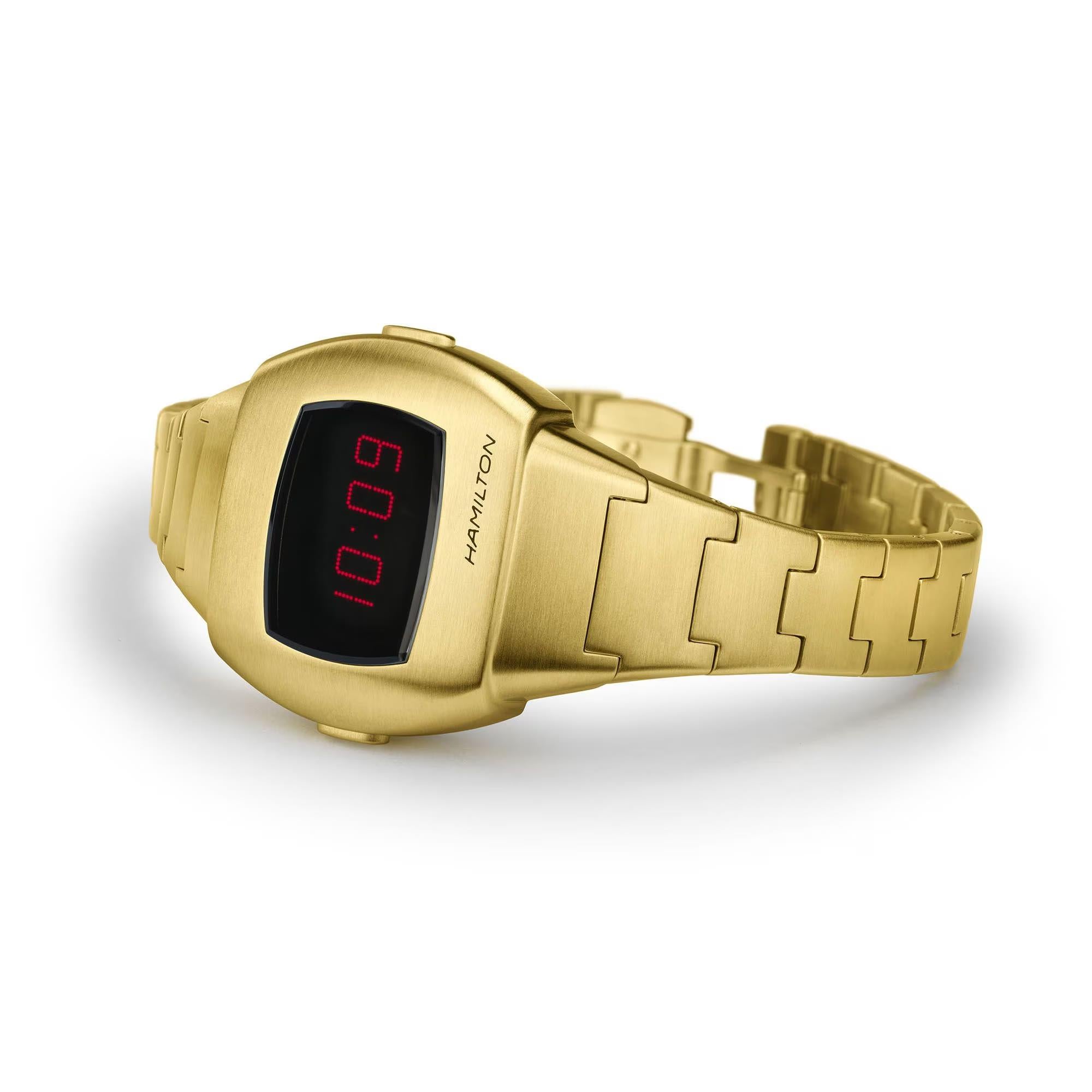 Hamilton American Classic PSR Digital Gold PVD Unisex Watch H52314130