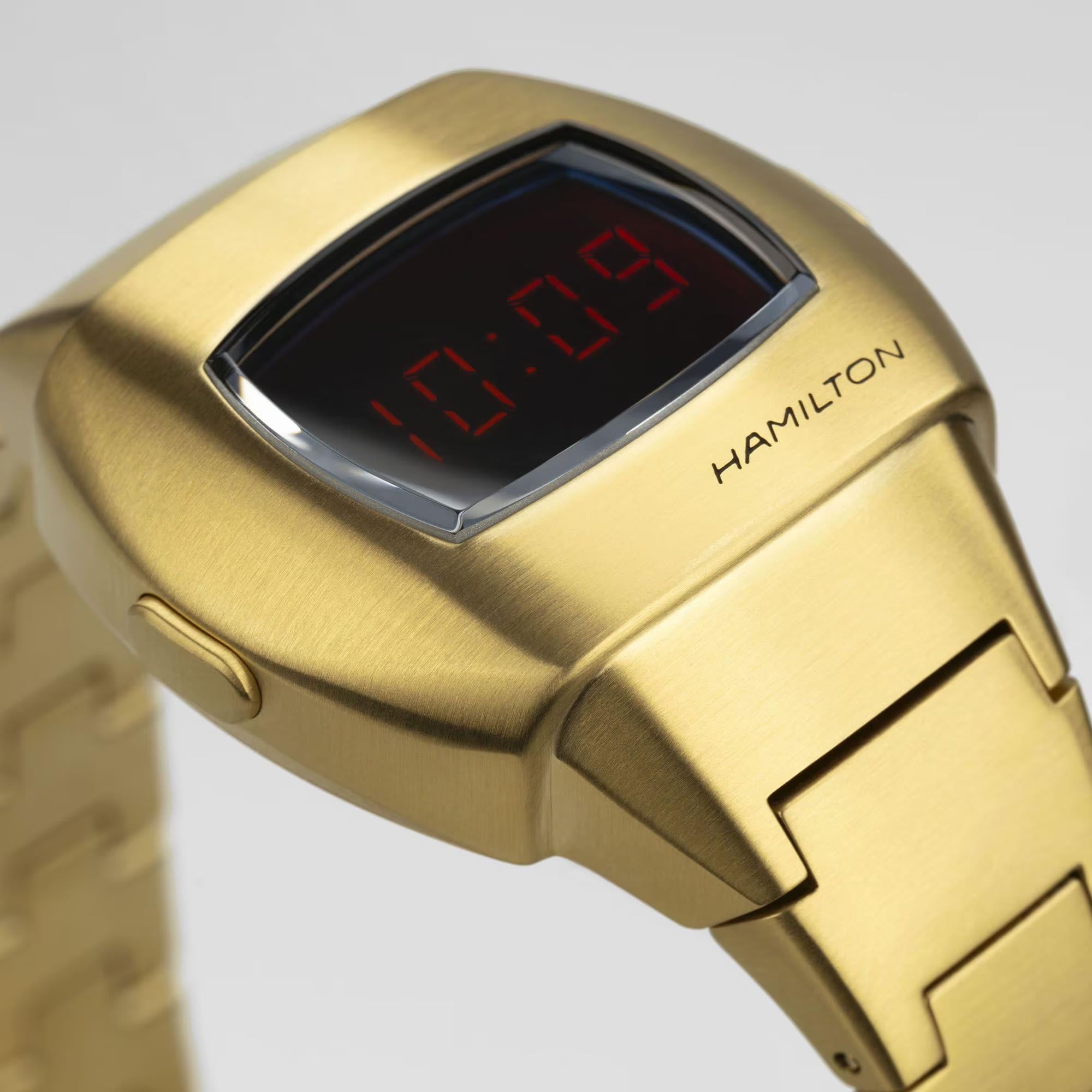 Hamilton American Classic PSR Digital Gold PVD Unisex Watch H52314130