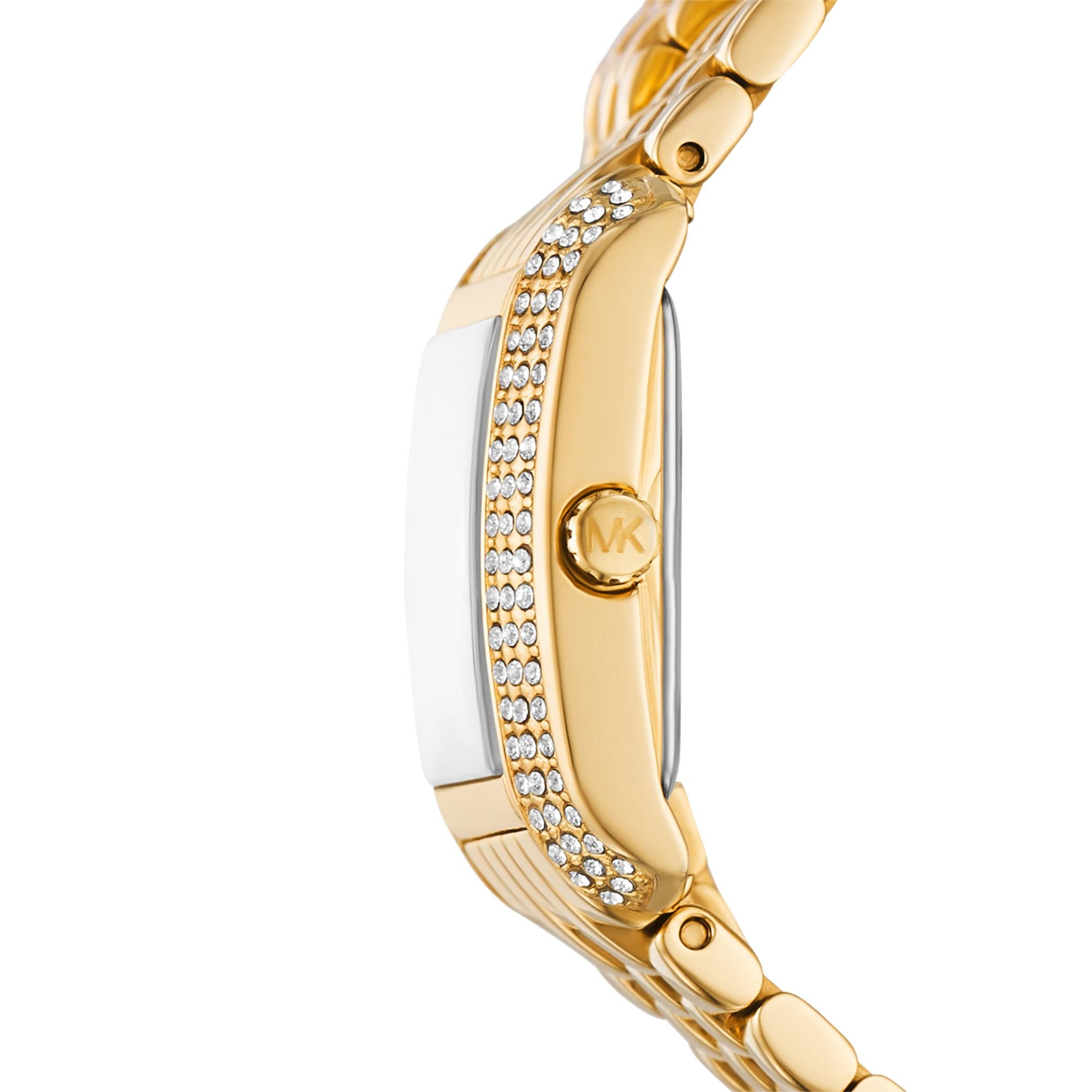 Michael Kors Emery Gold-Tone White Dial Women’s Watch MK4833