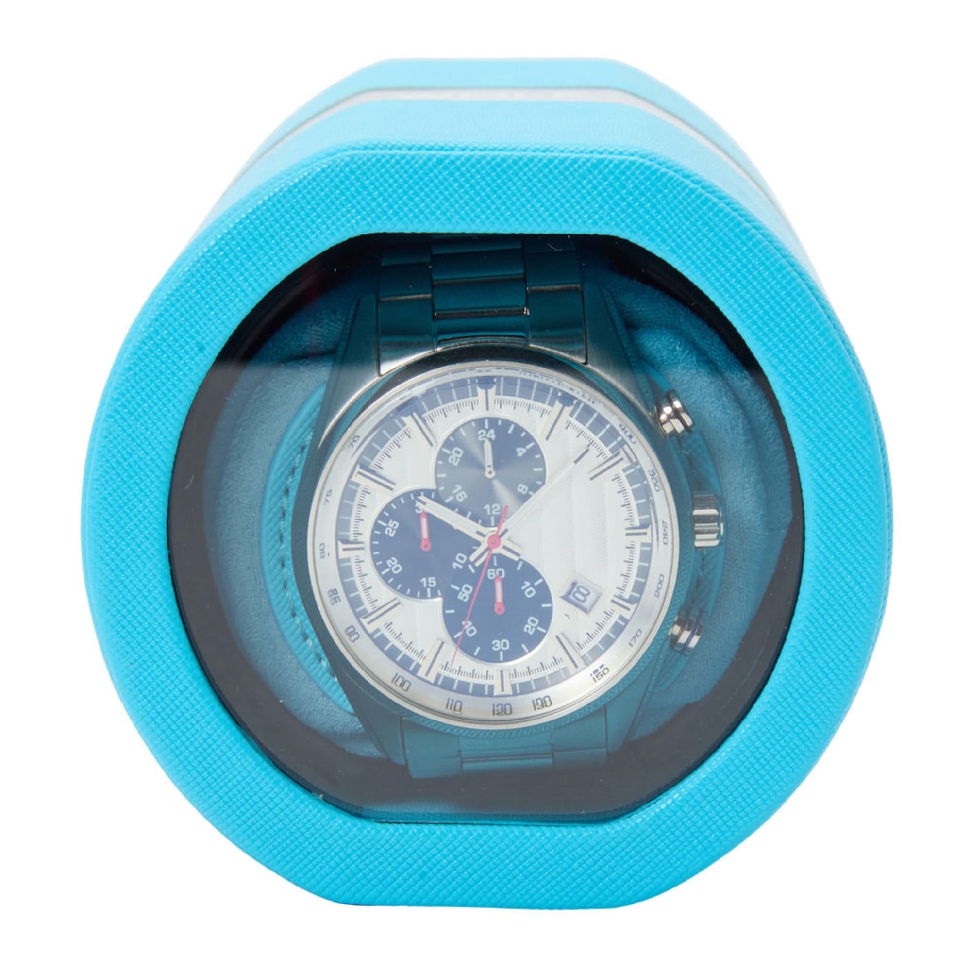 Wolf The Rocket Blue Travel Watch Winder 543224