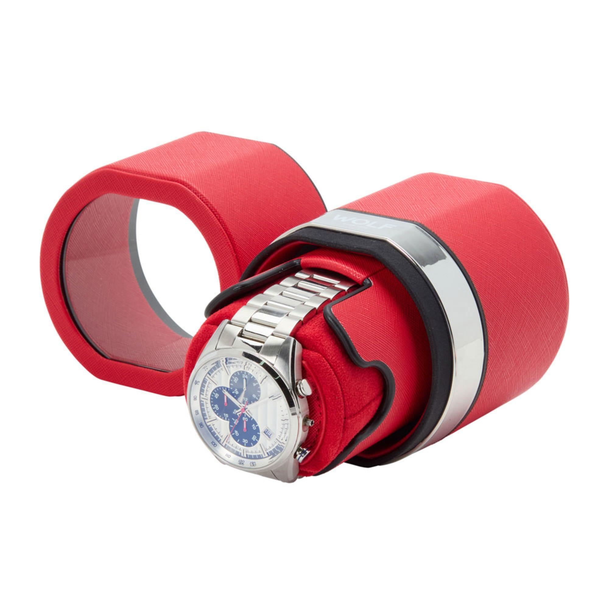 Wolf The Rocket Red Travel Watch Winder 543272