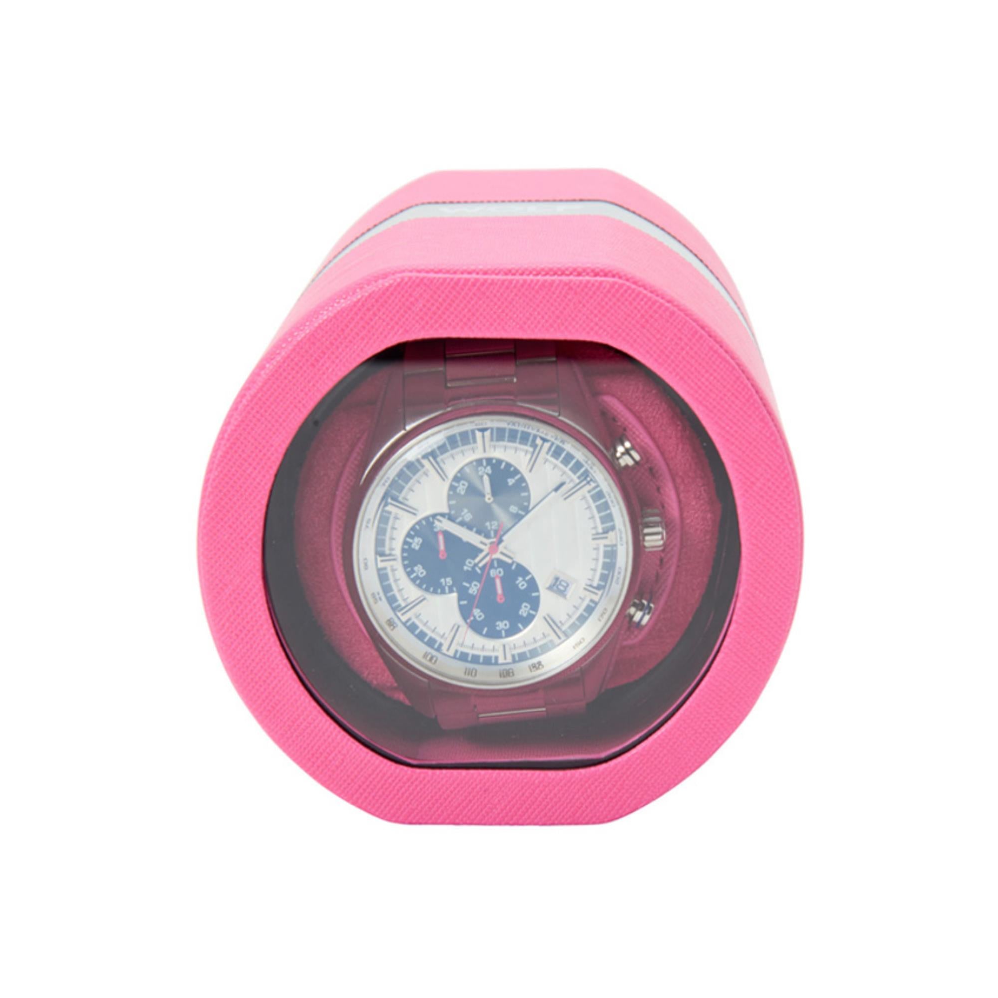 Wolf The Rocket Pink Travel Watch Winder 543290