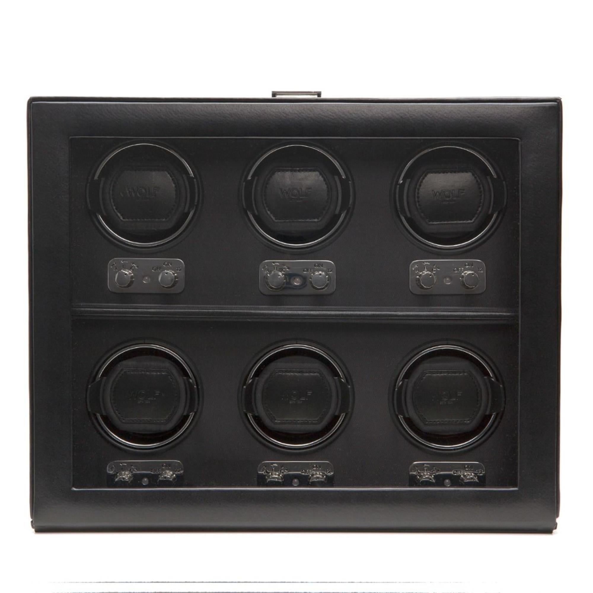 Wolf Heritage 6-Piece Watch Winder 270702