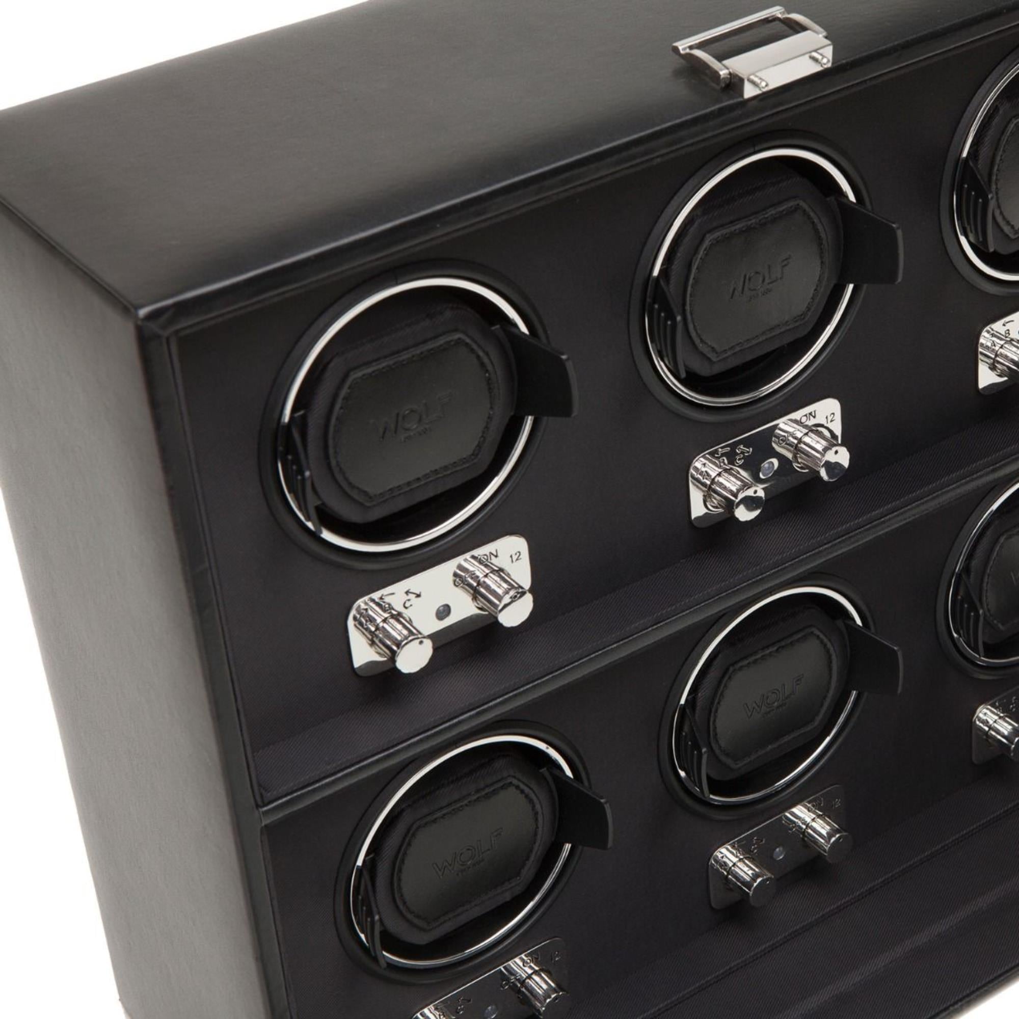 Wolf Heritage 6-Piece Watch Winder 270702