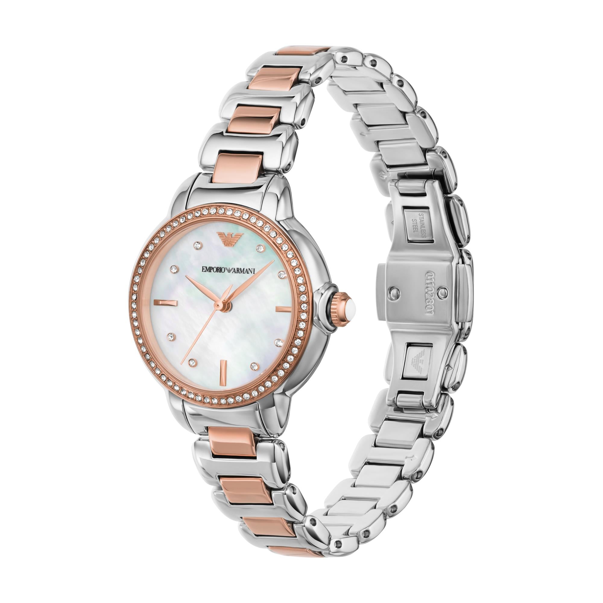 Emporio Armani Mother-of-Pearl Women’s Watch AR11569