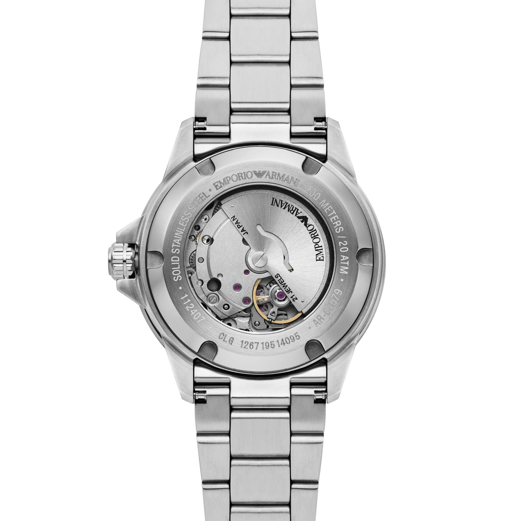 Emporio Armani Sea Explorer Automatic Stainless Steel Men's Watch AR60079