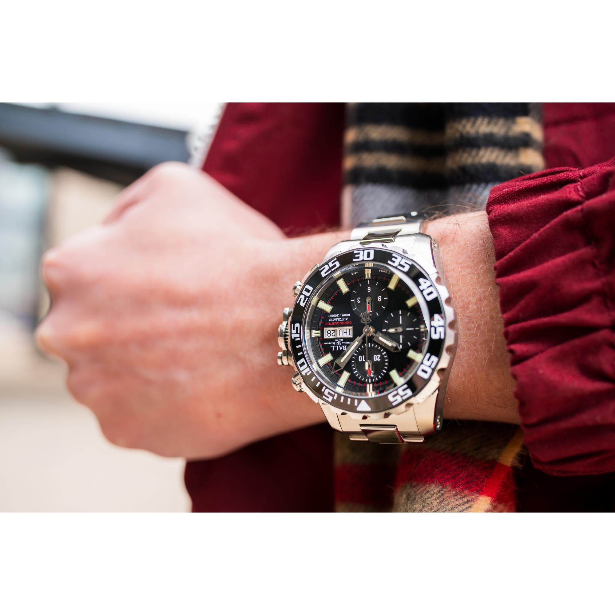 BALL Engineer Hydrocarbon Nedu Black Dial Men’s Watch DC3226A-S4C-BK