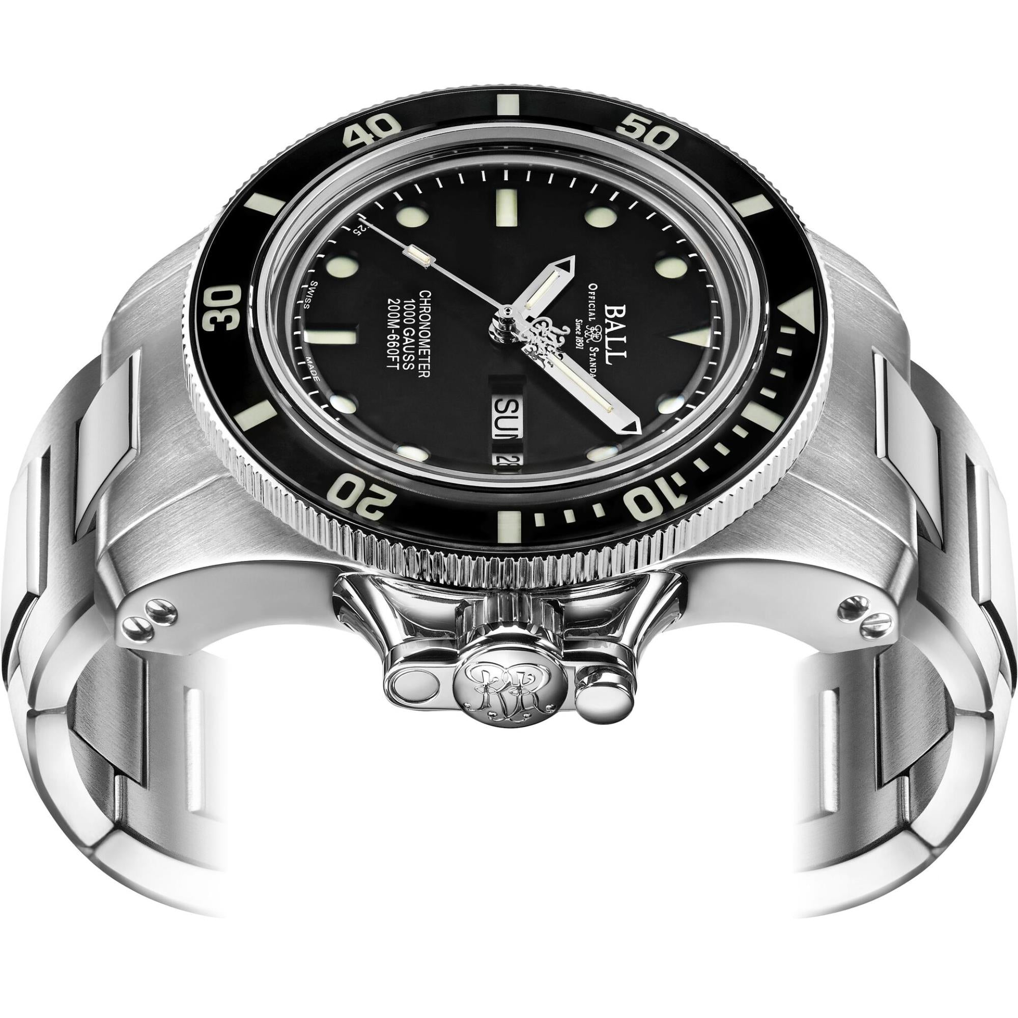 BALL Engineer Hydrocarbon Original Black Dial Stainless Steel Men’s Watch DM2118B-SCJ-BK