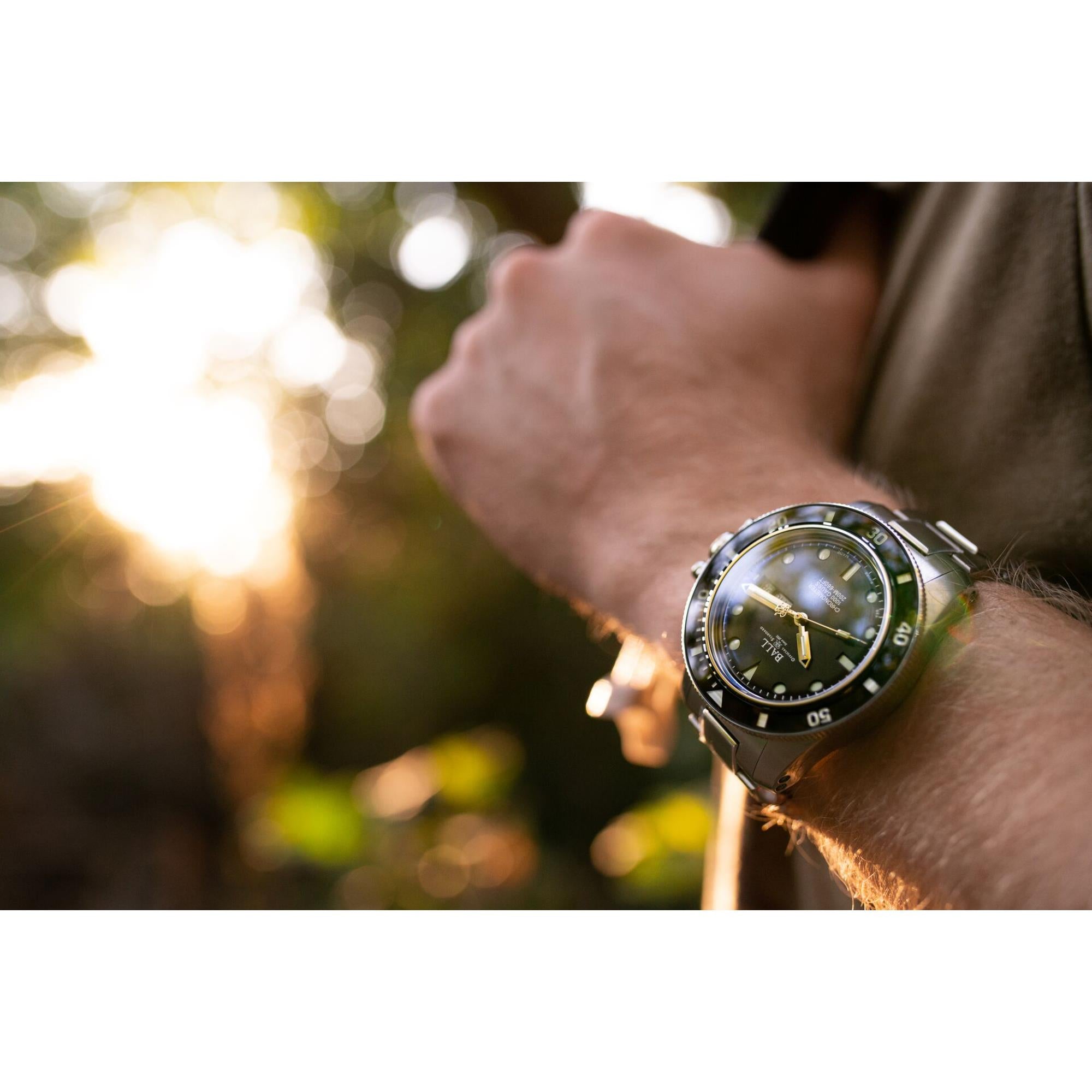 BALL Engineer Hydrocarbon Original Black Dial Stainless Steel Men’s Watch DM2118B-SCJ-BK