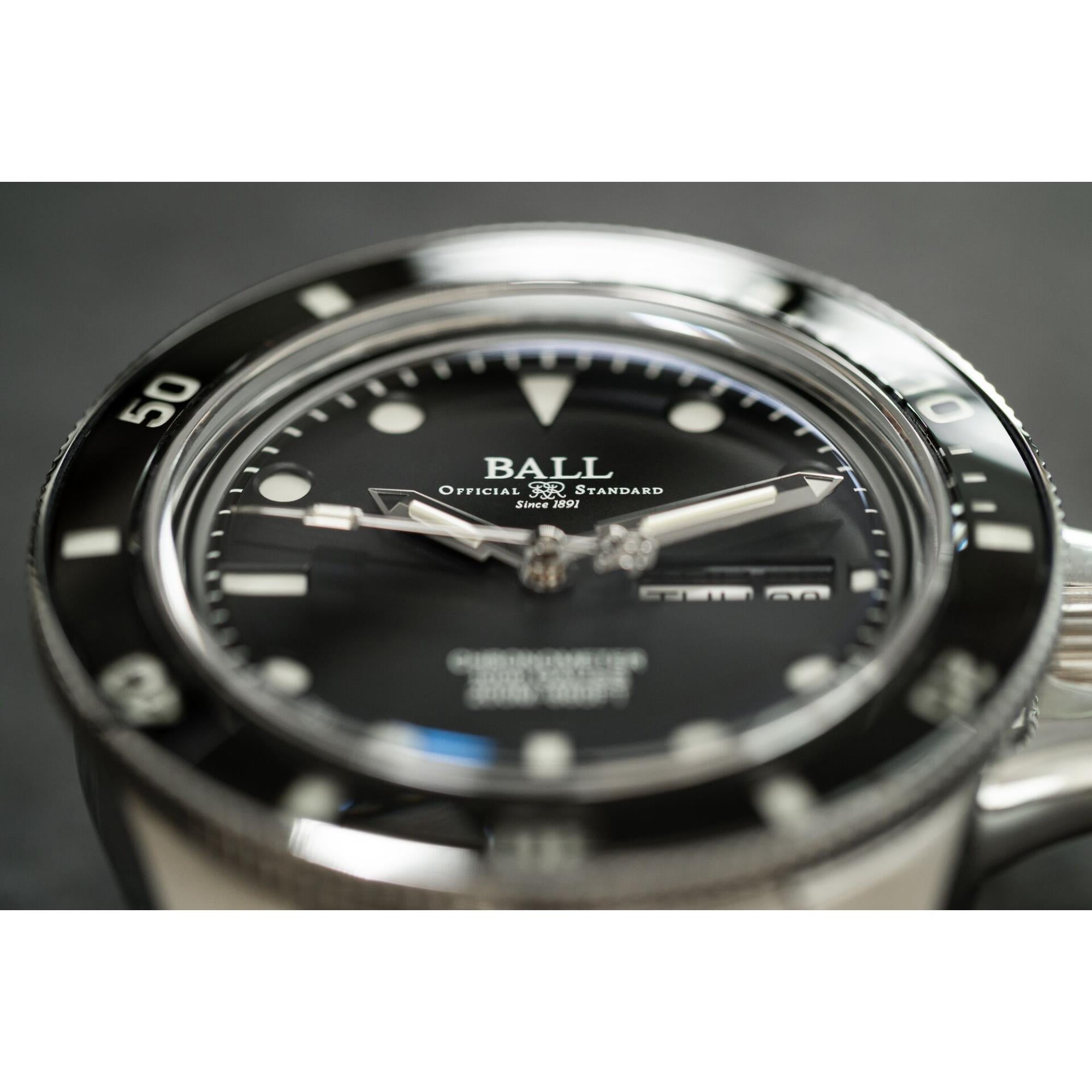 BALL Engineer Hydrocarbon Original Black Dial Stainless Steel Men’s Watch DM2118B-SCJ-BK