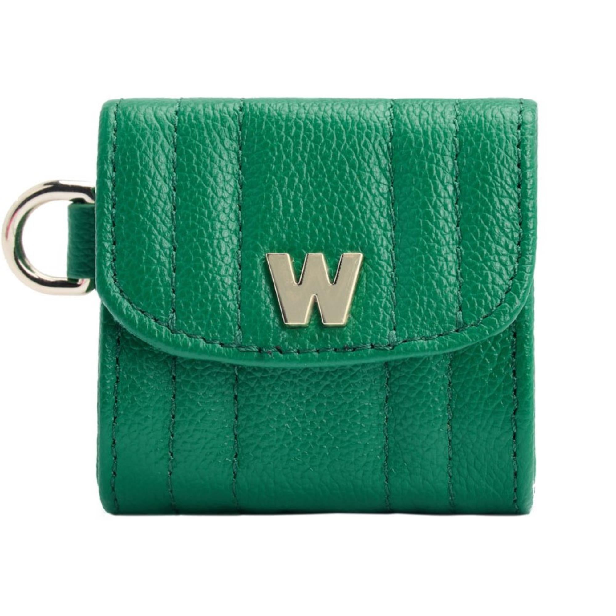 Wolf Forest Green Mimi EarPods Case with Wristlet 768112