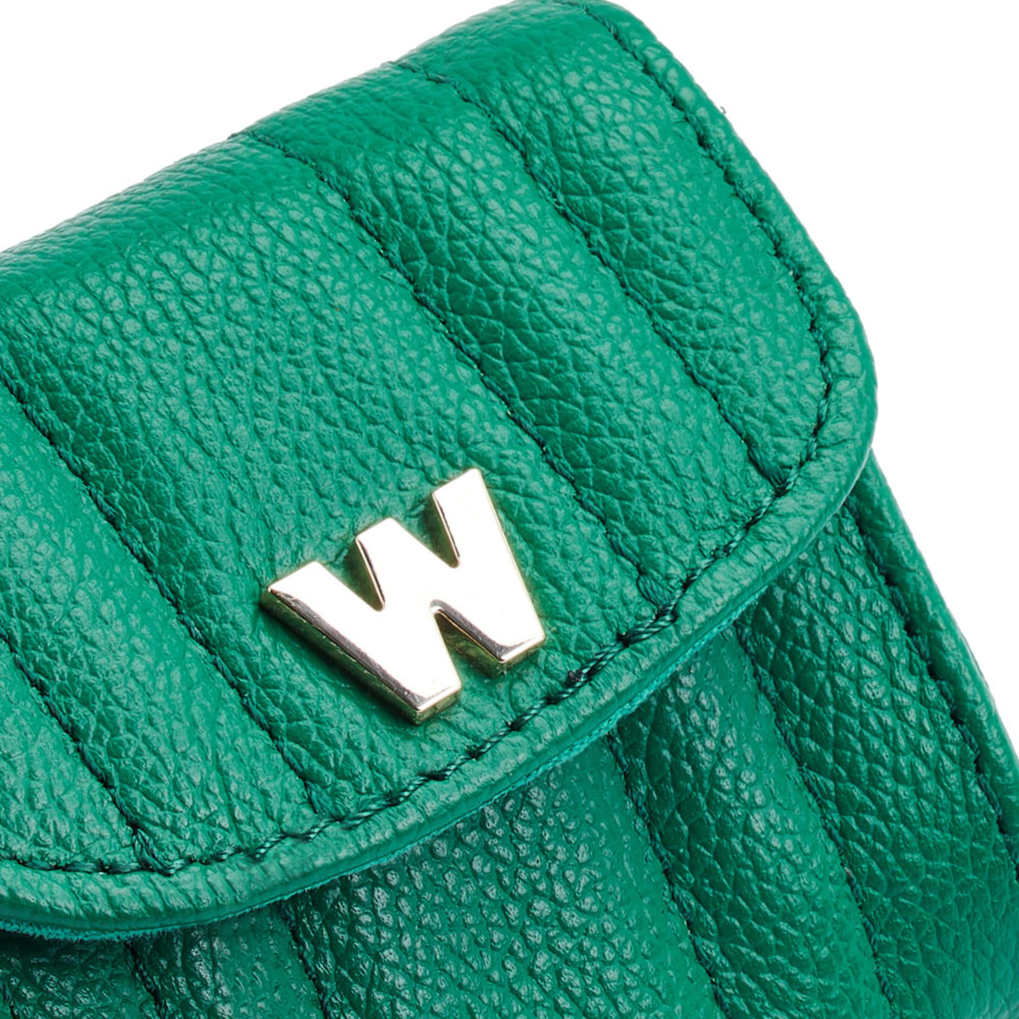 Wolf Forest Green Mimi EarPods Case with Wristlet 768112