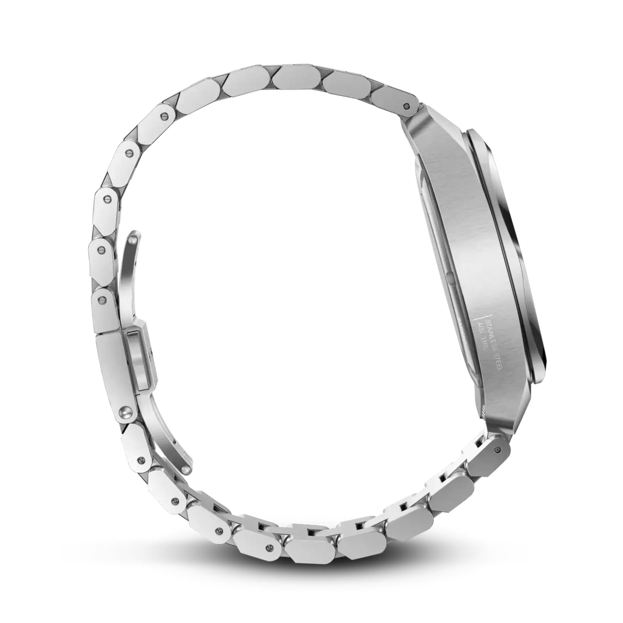 Victorinox Swiss Army I.N.O.X. Quartz Stainless Steel Black Dial Men's Watch 242019