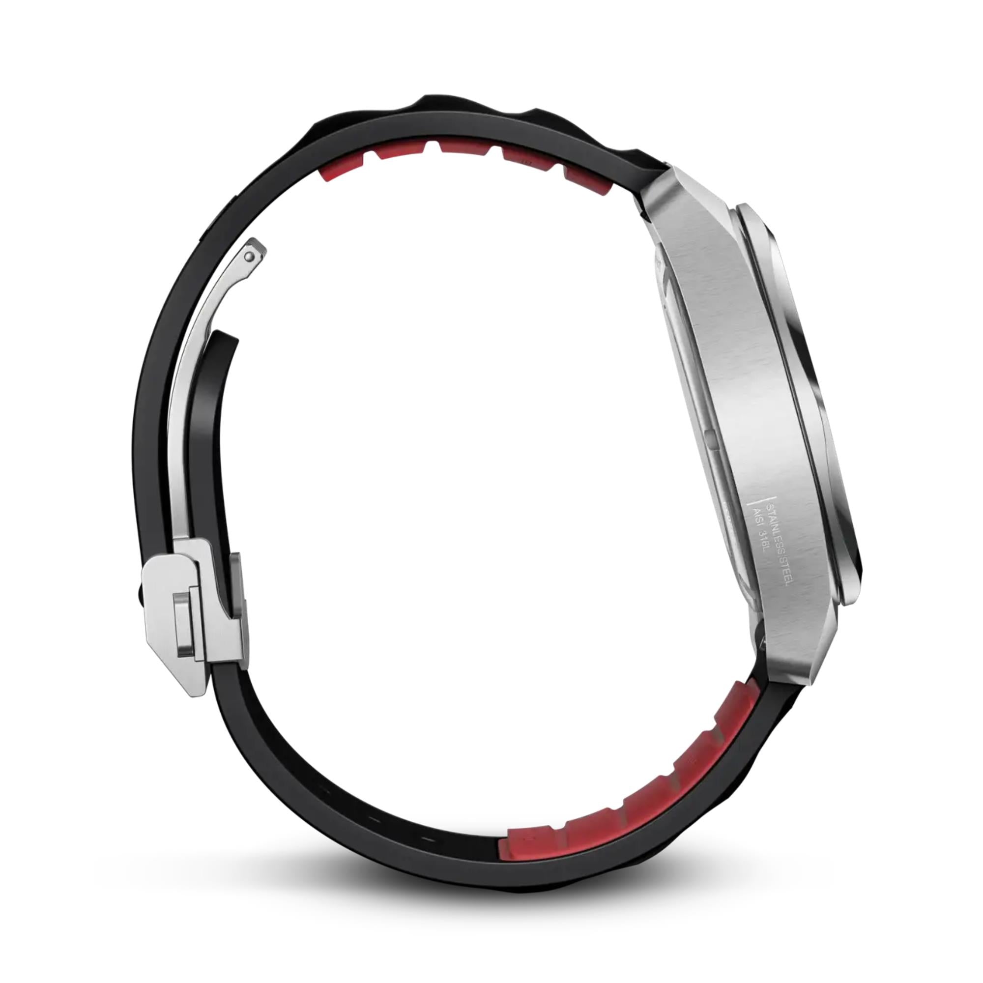 Victorinox Swiss Army I.N.O.X. Quartz Black Dial Men's Watch 242039