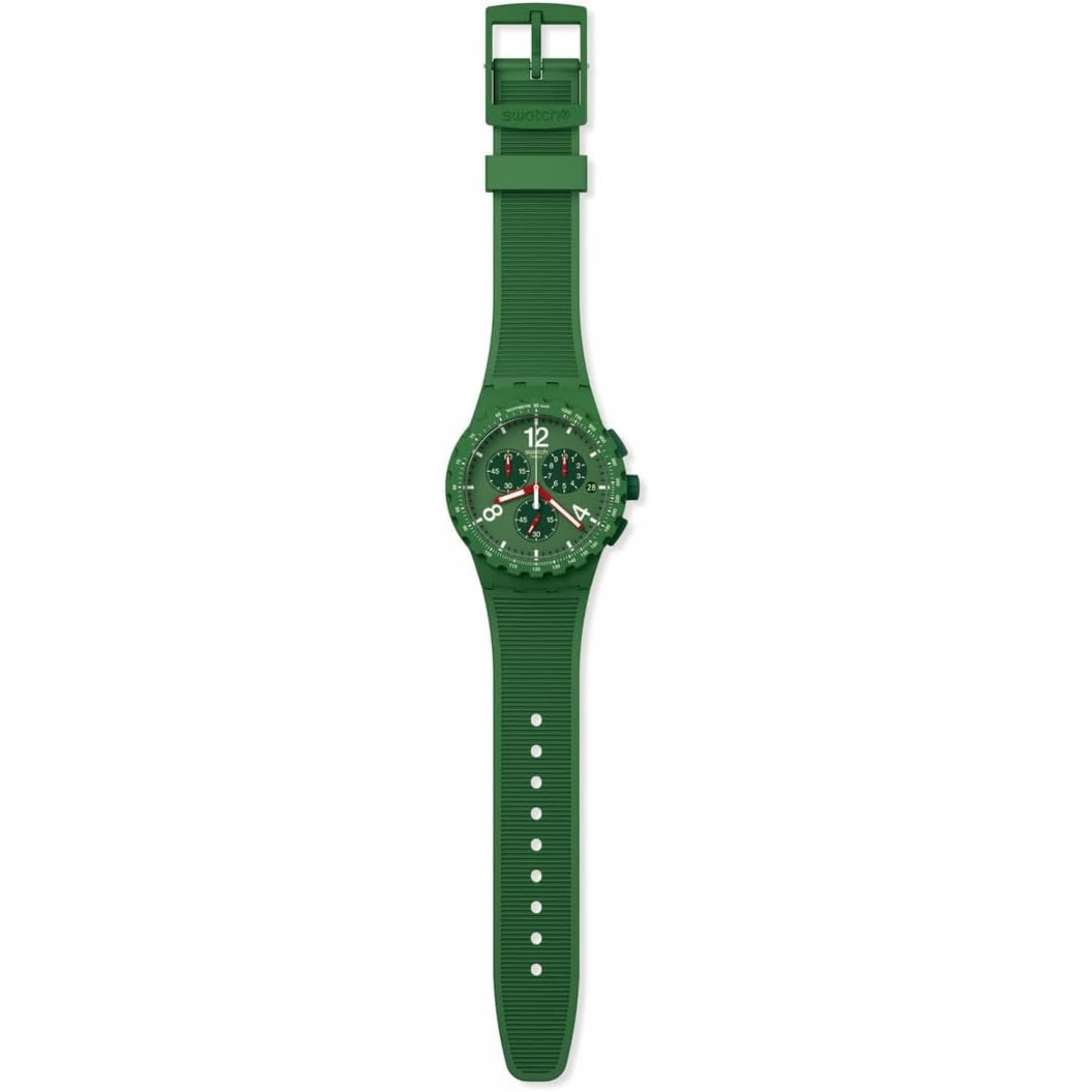 Swatch Primarily Green Chronograph Men’s Watch SUSG407