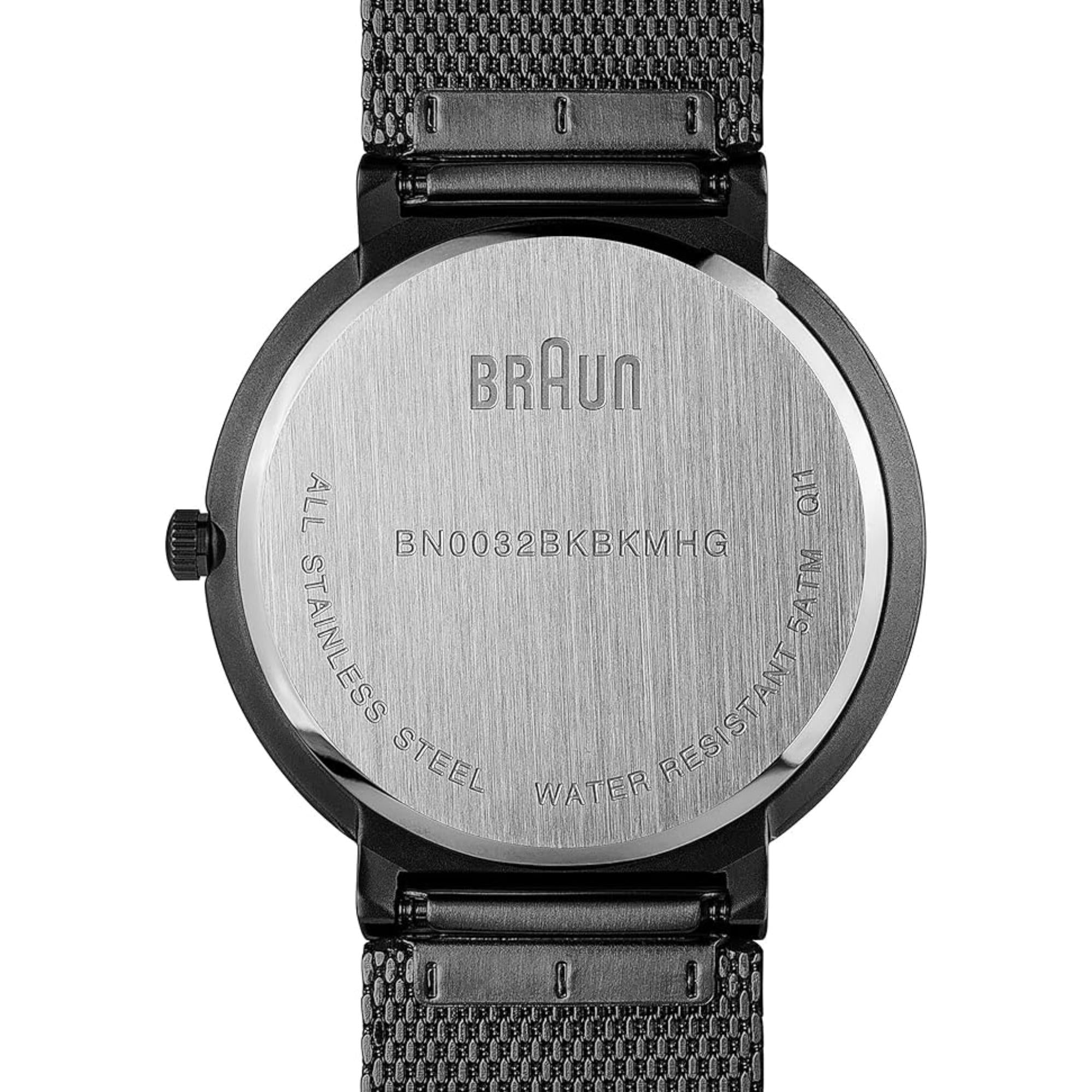Braun Classic Black Dial Men’s Watch BN0032BKBKMHG