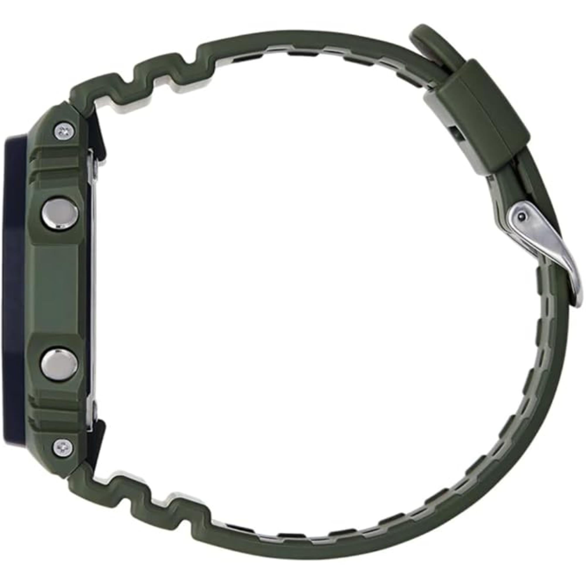 Casio G-Shock Street Utility Digital Green Resin Strap Men's Watch GA-2110SU-3AER