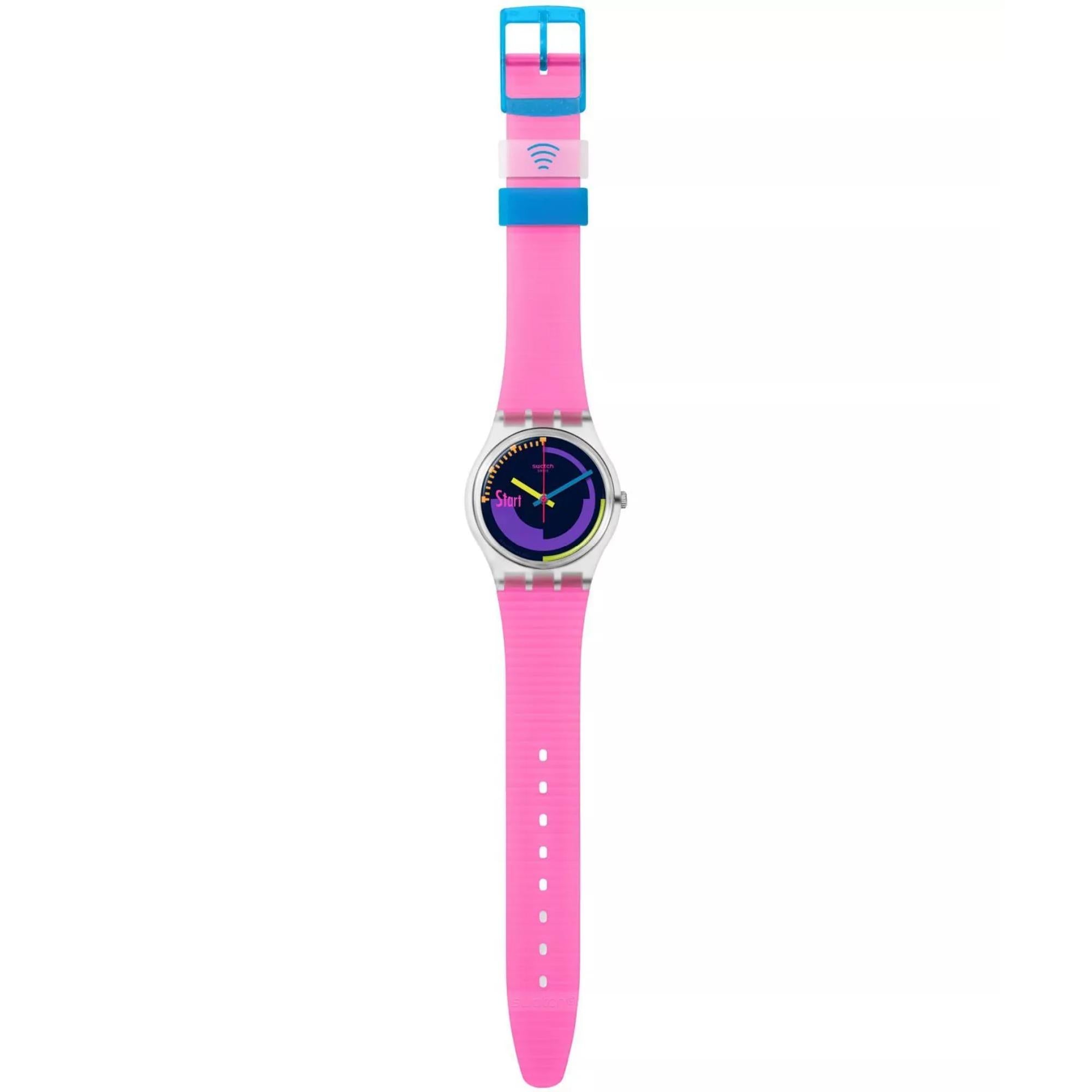 Swatch Multicolor Podium PAY! Unisex Watch SO28K112-5300