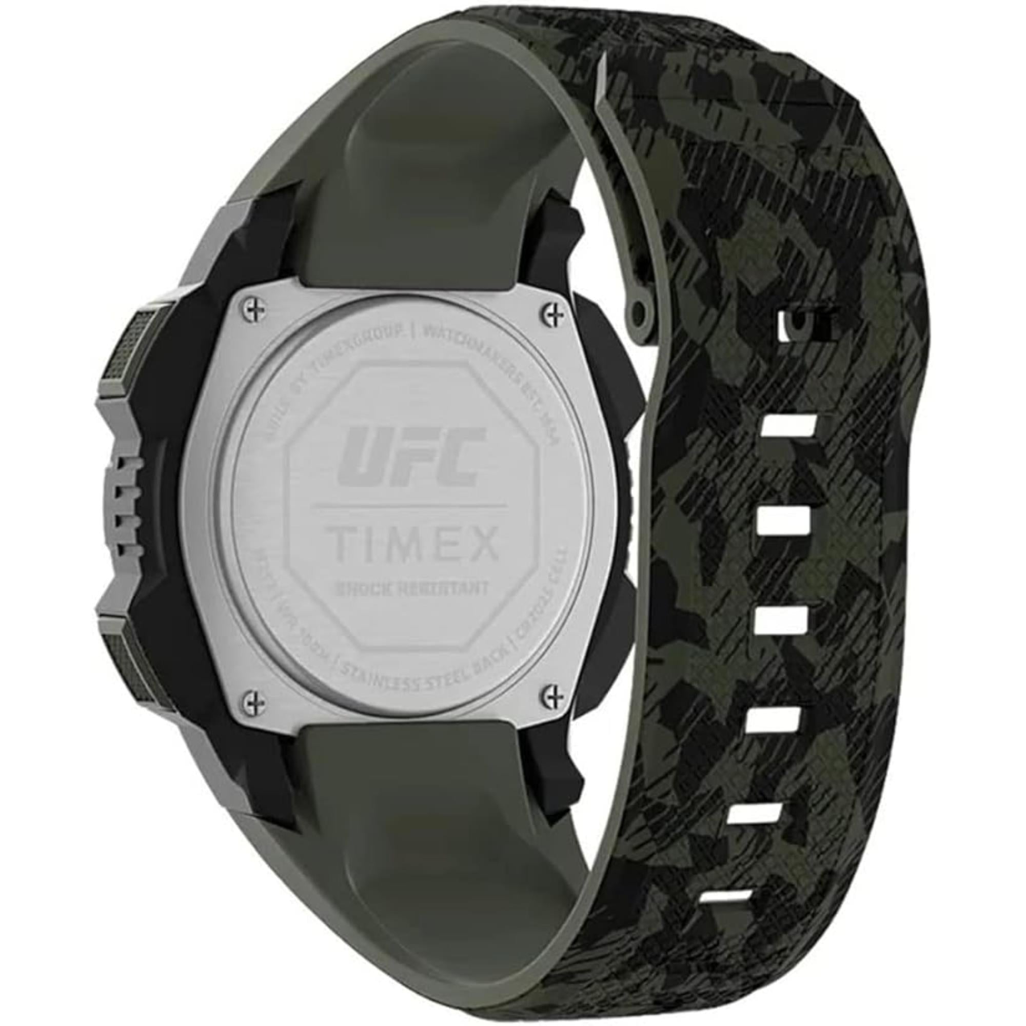 Timex UFC Strength Core Shock Resin Strap Men's Digital Watch TW4B27500