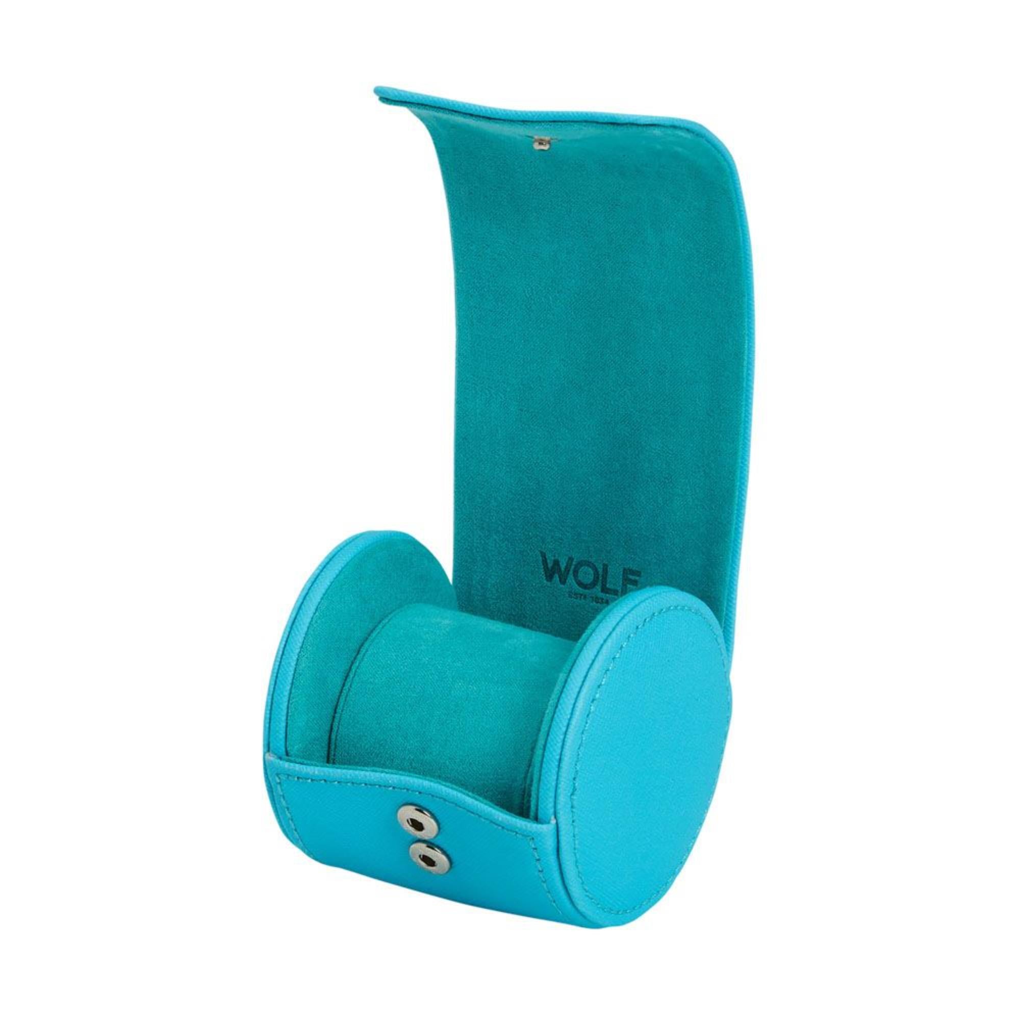 WOLF Tutti Frutti Turquoise Single Watch Roll 680124