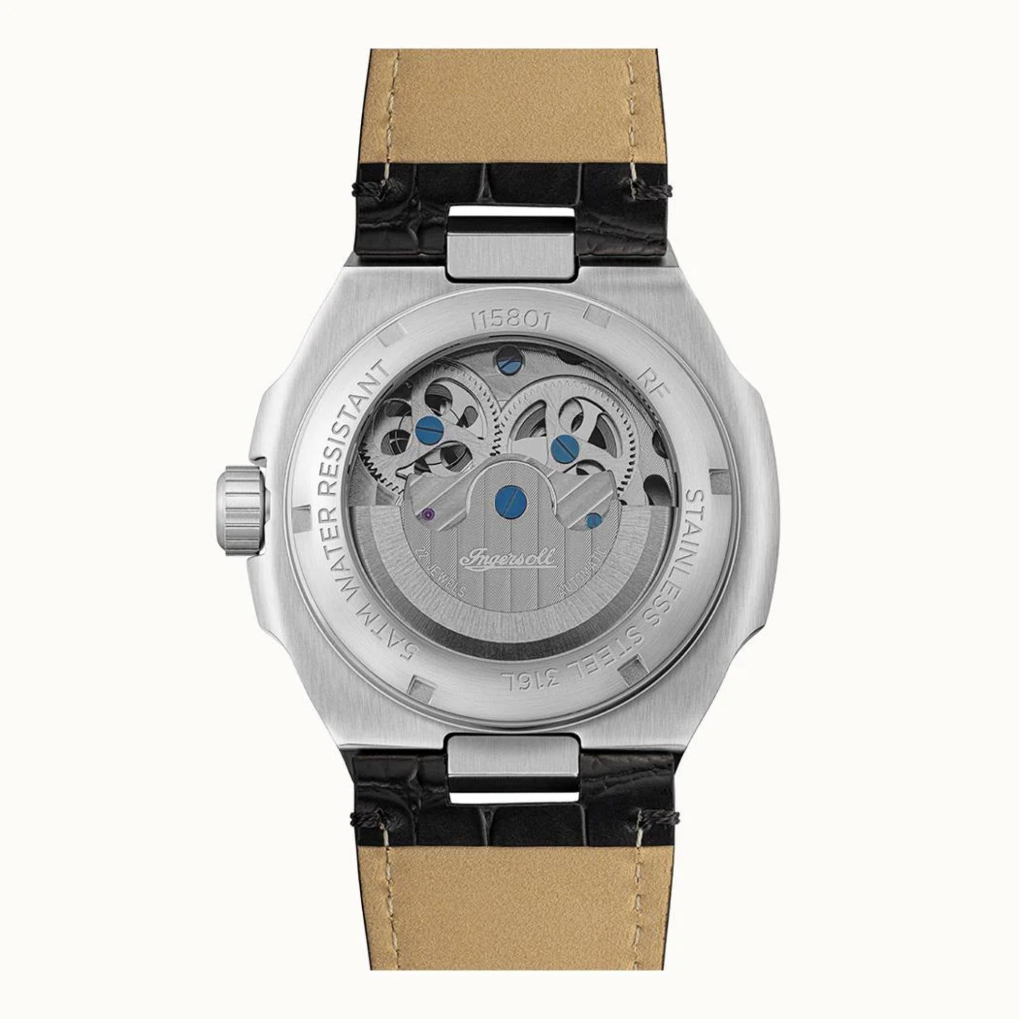 Ingersoll 1892 The Spirit Automatic Men’s Watch Brown Leather Strap I15801