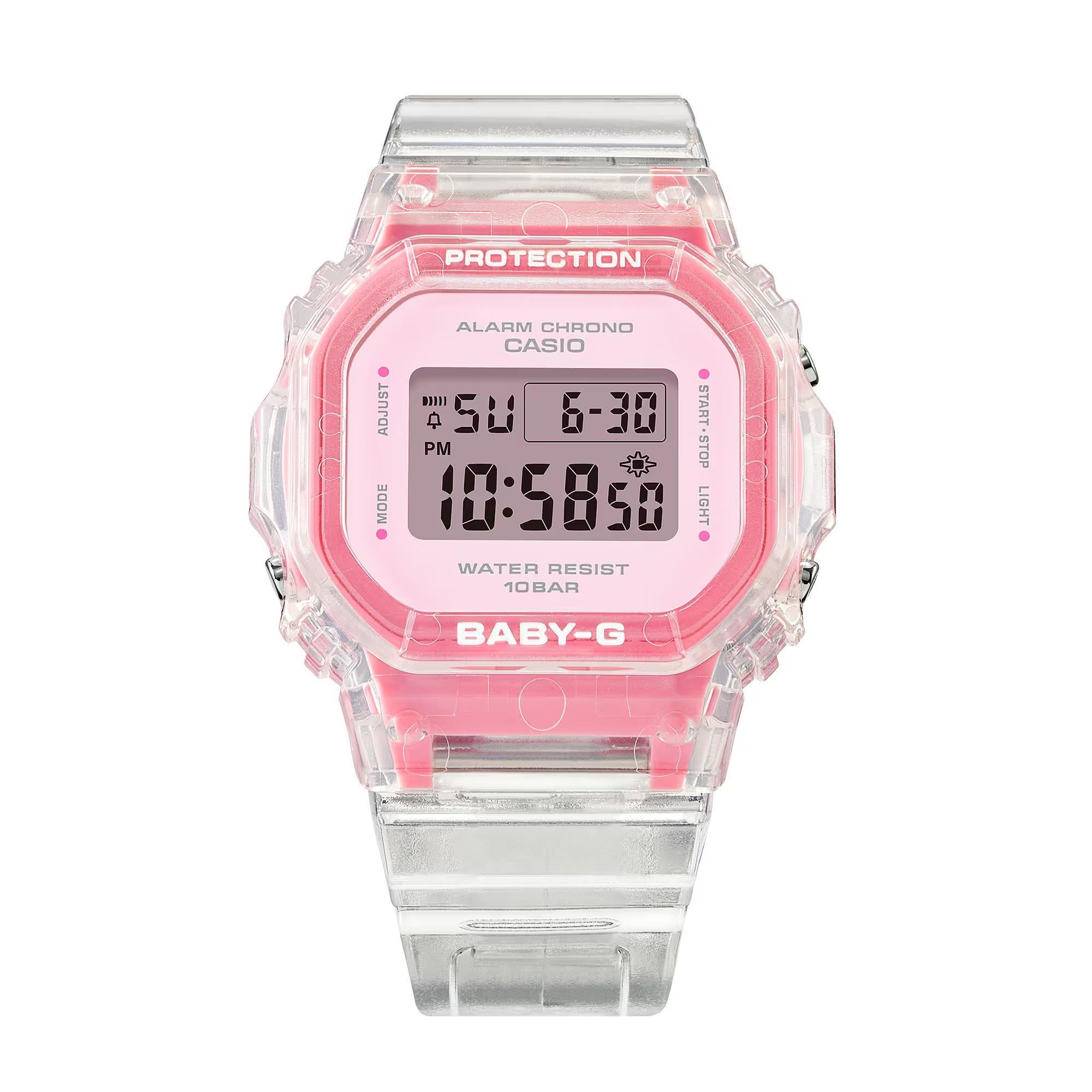 Casio G-Shock Baby-G Summer Jelly Digital Resin Strap Unisex Watch BGD-565SJ-7ER