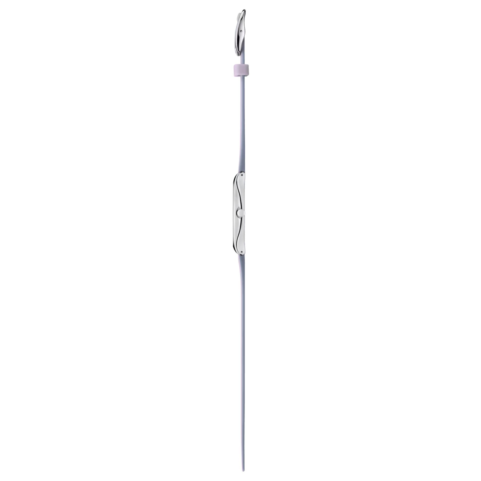 Swatch Lyrically Lavender Unisex Lilac Dial Watch SYXS157
