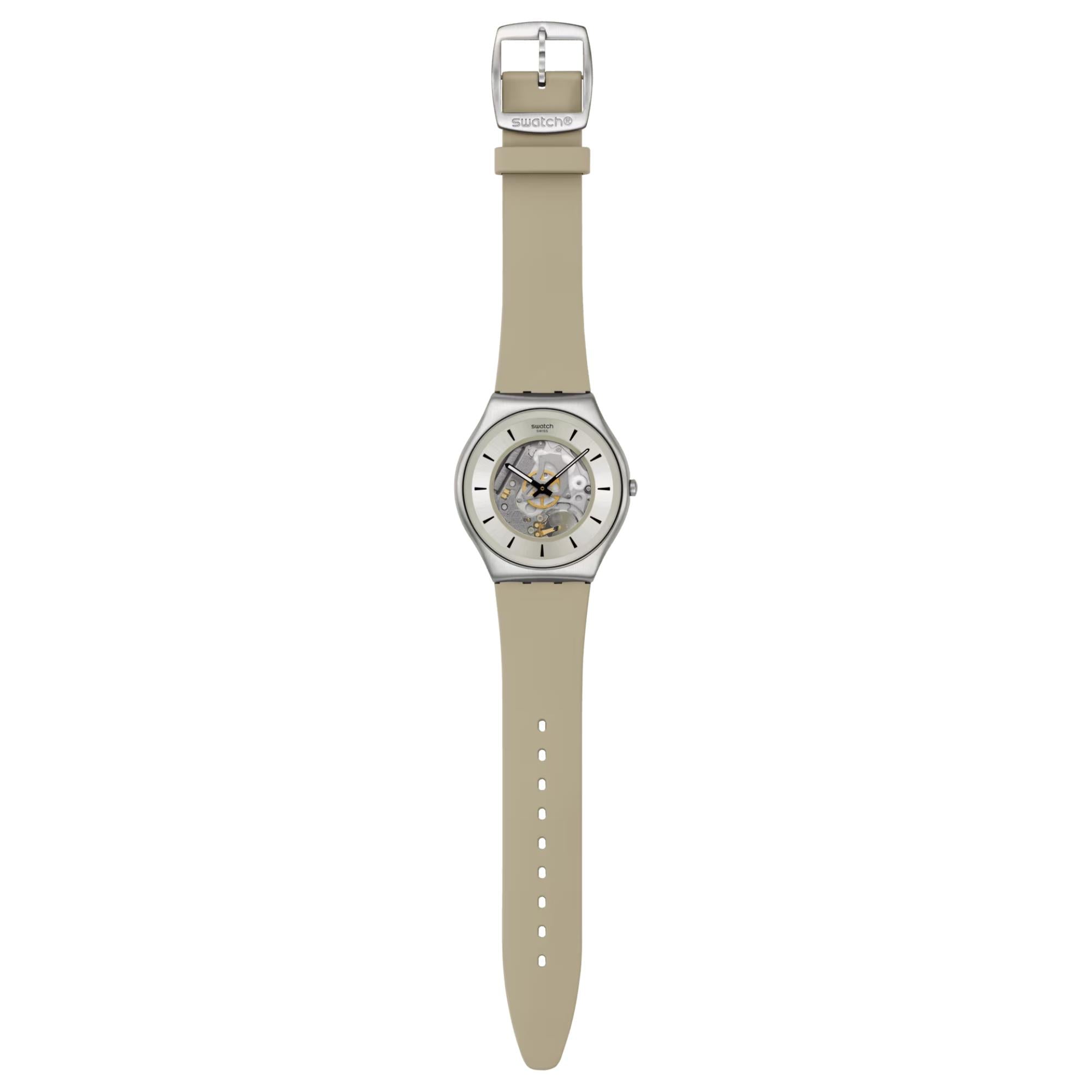 Swatch Quartzicle Unisex Green Dial Watch SS07S145