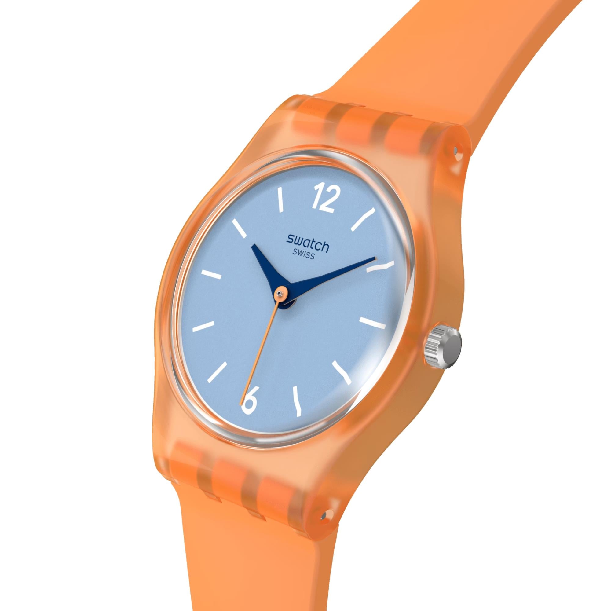 Swatch View From A Mesa Blue Dial Unisex Watch LO116