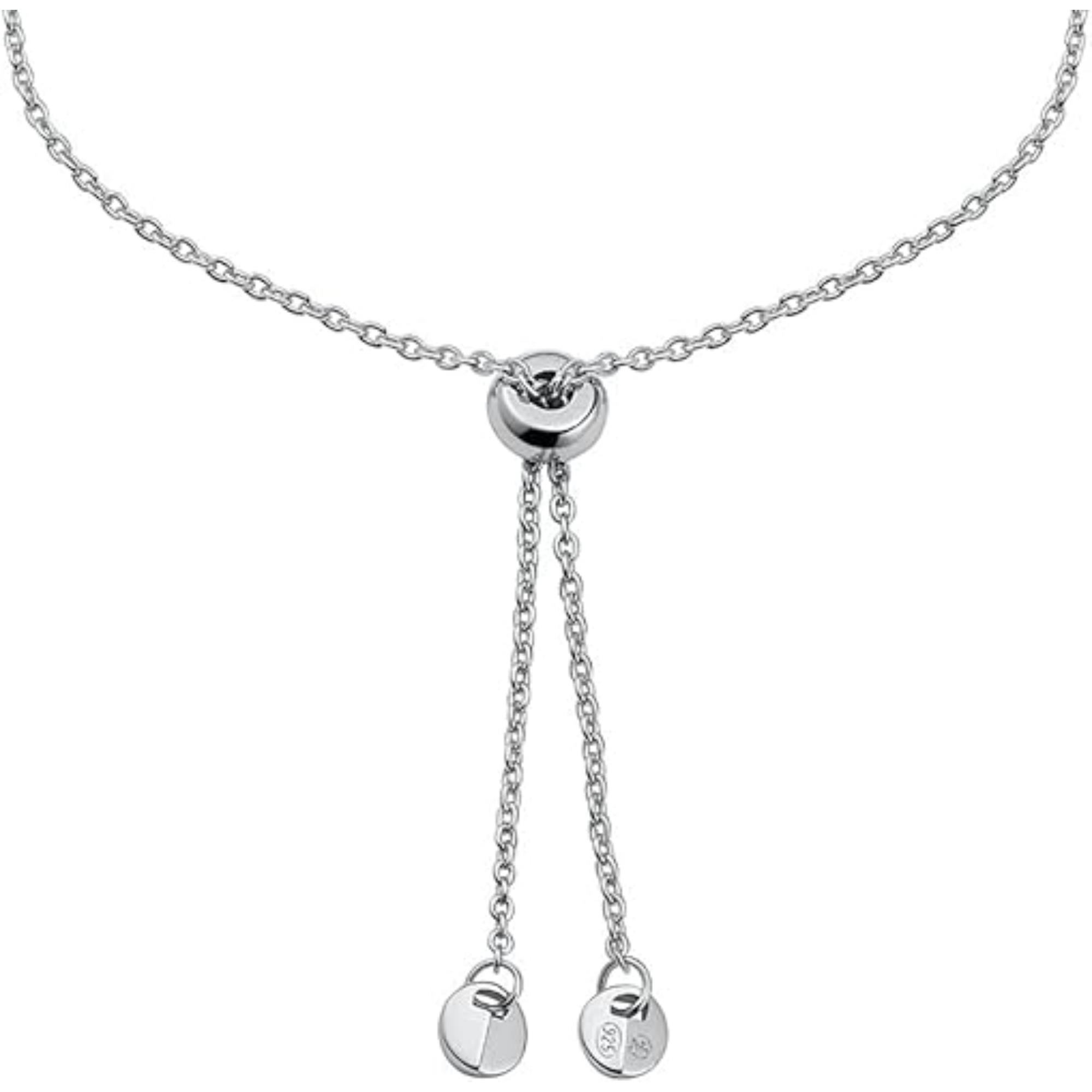Michael Kors Sterling Silver Heart Slider Women's Bracelet  MKC1518AN040