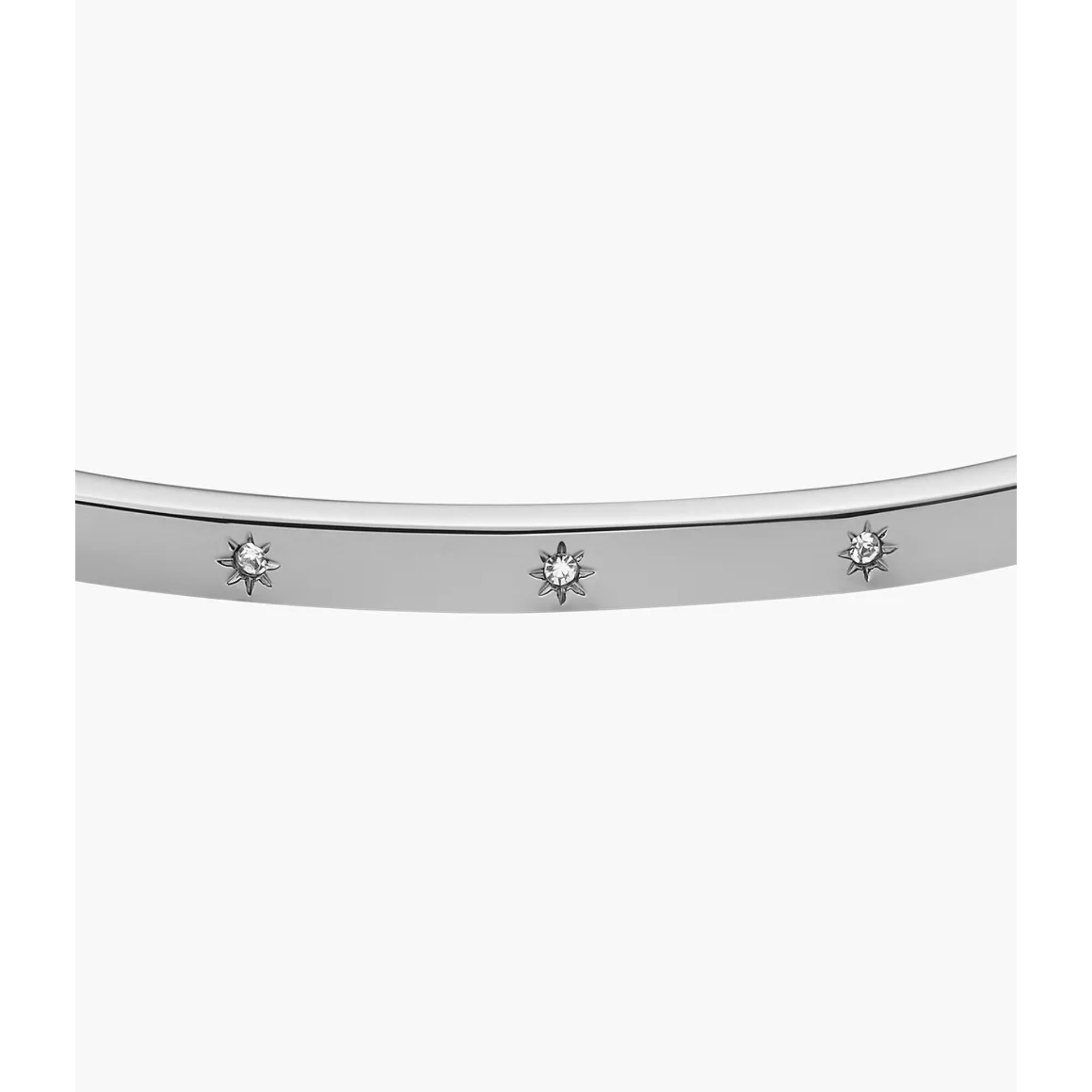Fossil Sadie Shine Bright Stainless Steel Bangle Women's Bracelet JF04420040