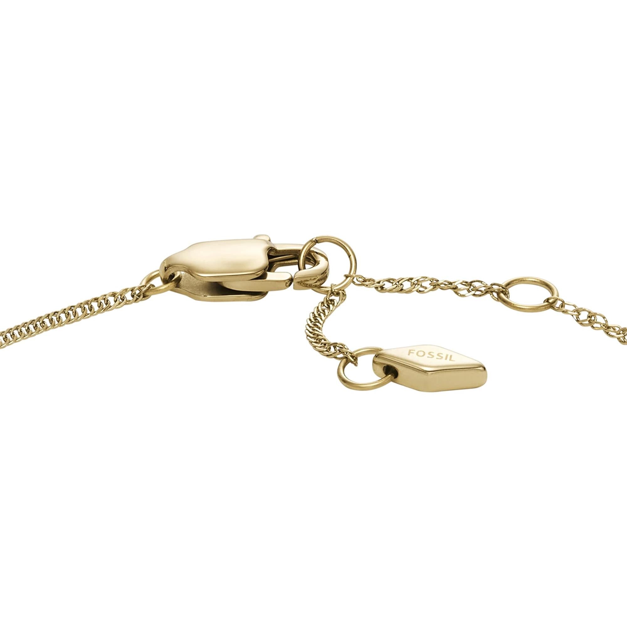 Fossil Sutton Radiant Wings White Mother-of-Pearl Butterfly Chain Ladies Bracelet JF04425710