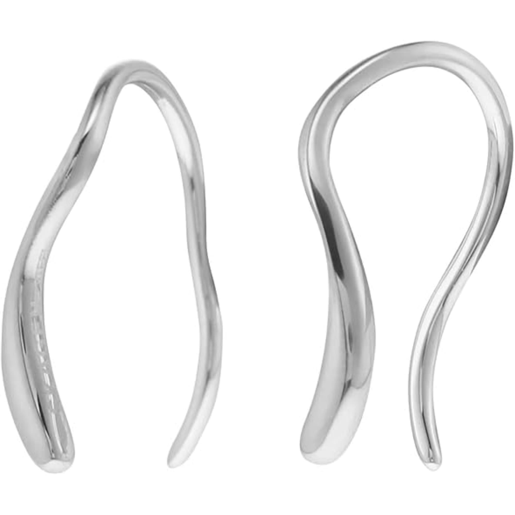 Skagen Kariana Waves Stainless Steel Drop Women's Earrings SKJ1790040