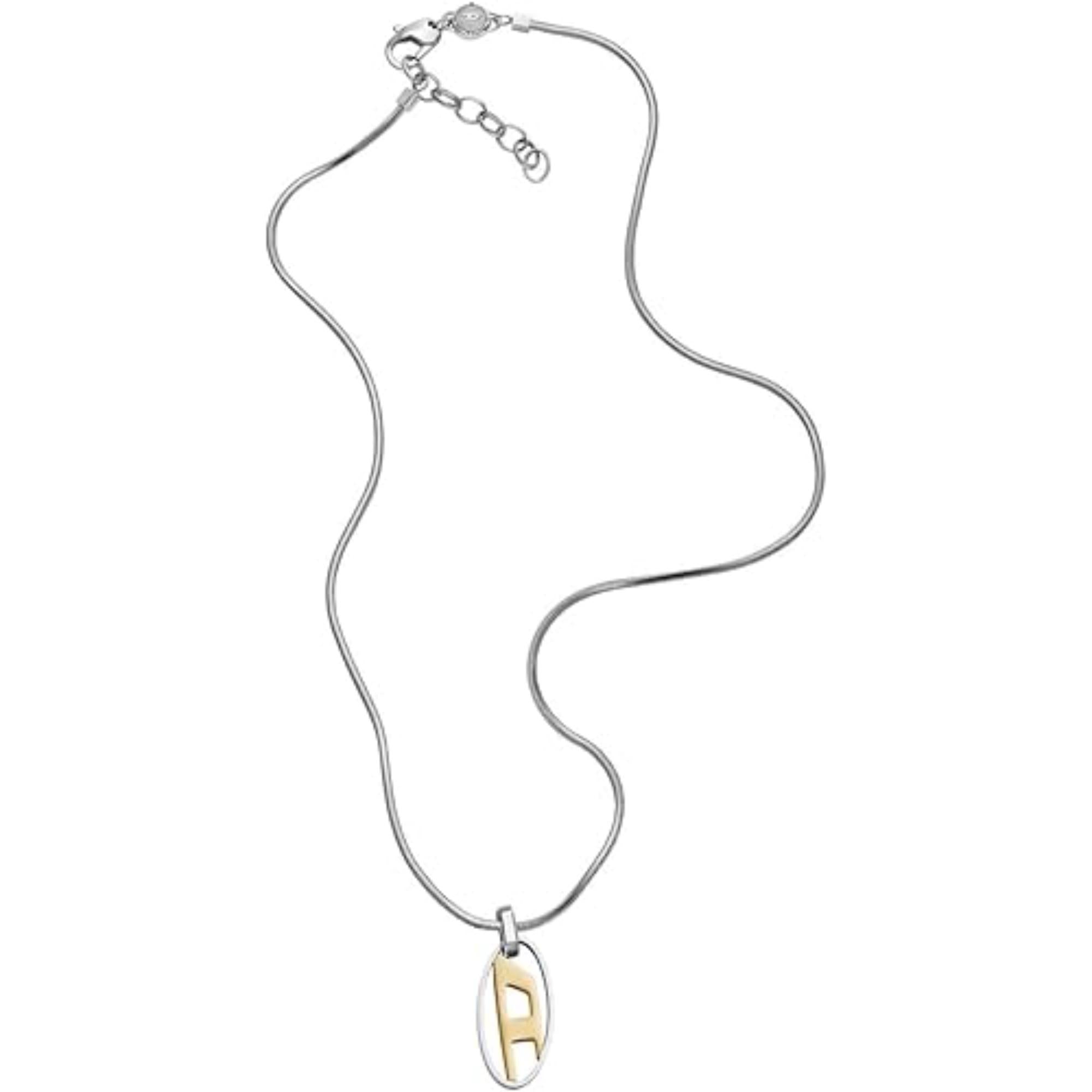 Diesel Stainless Steel Pendant Men's Necklace DX1421931