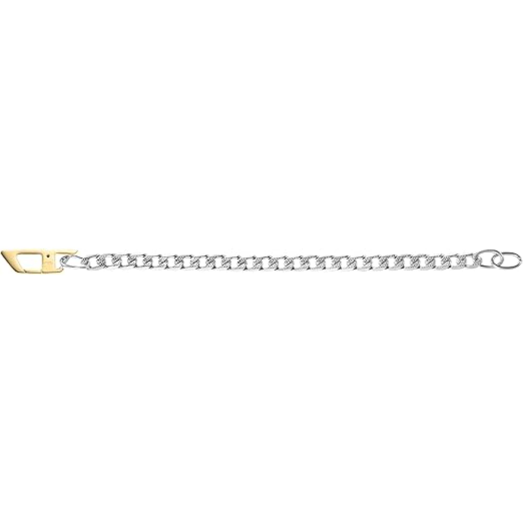 Diesel Stainless Steel Chain Bracelet for Men DX1338040