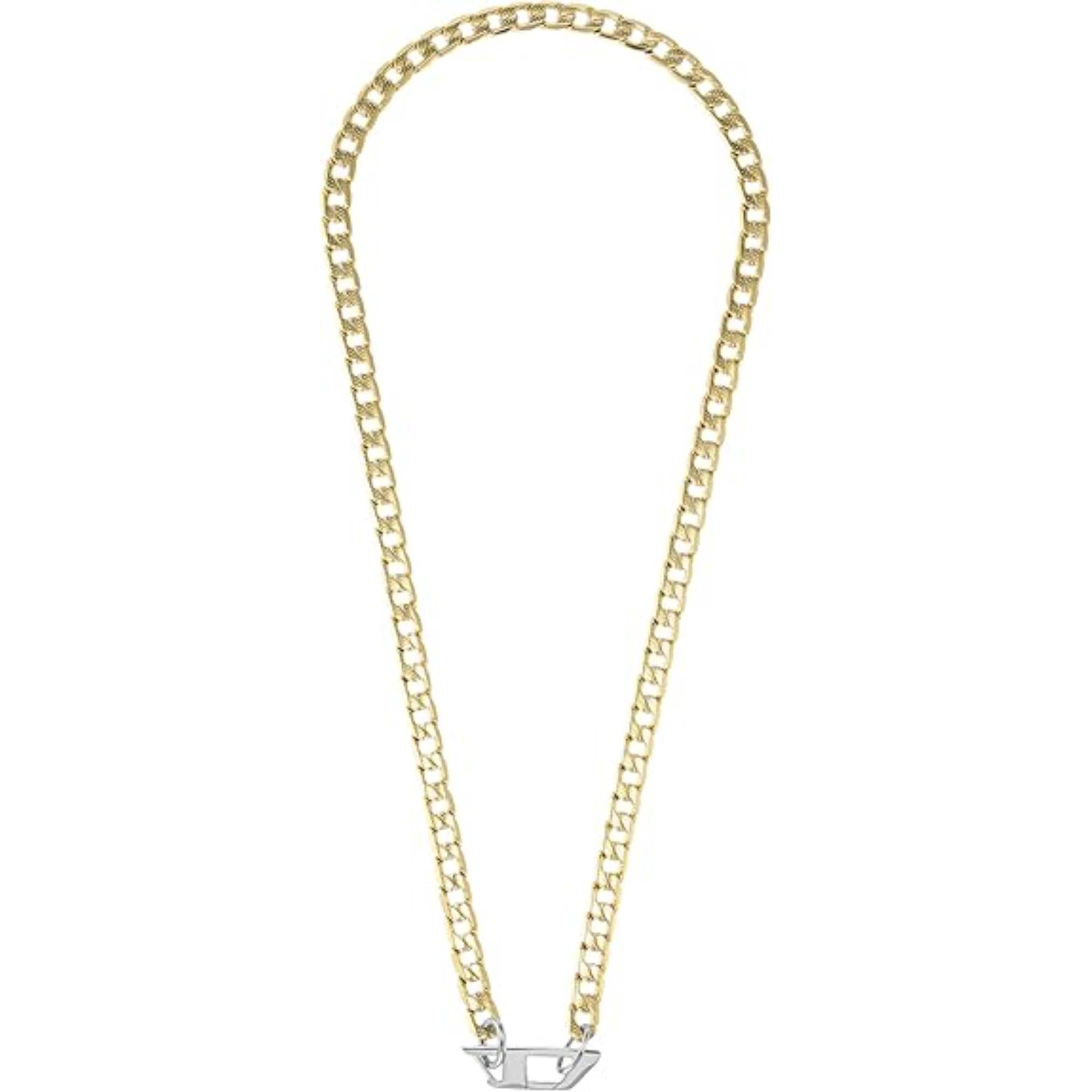 Diesel Chain Stainless Steel Unisex Necklace DX1438931