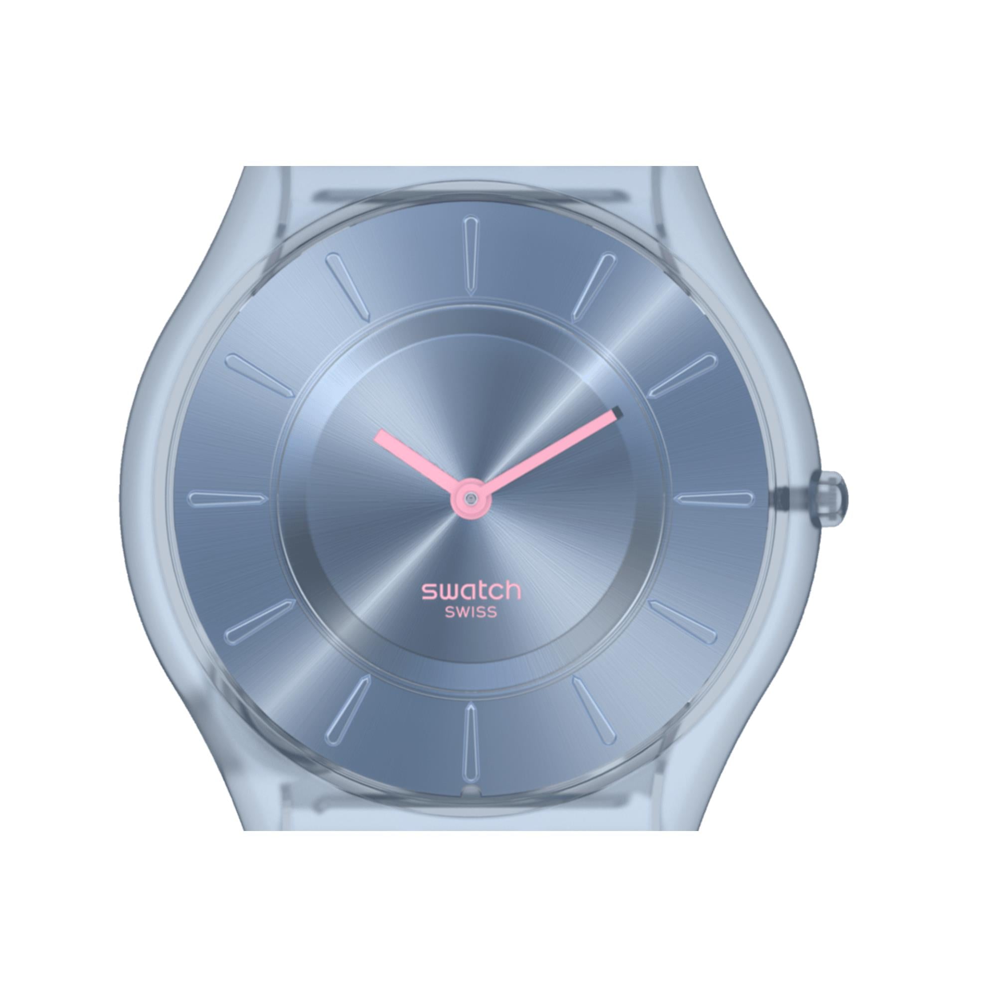 Swatch Denim Blue Dial Women's Watch SS08N100-S14
