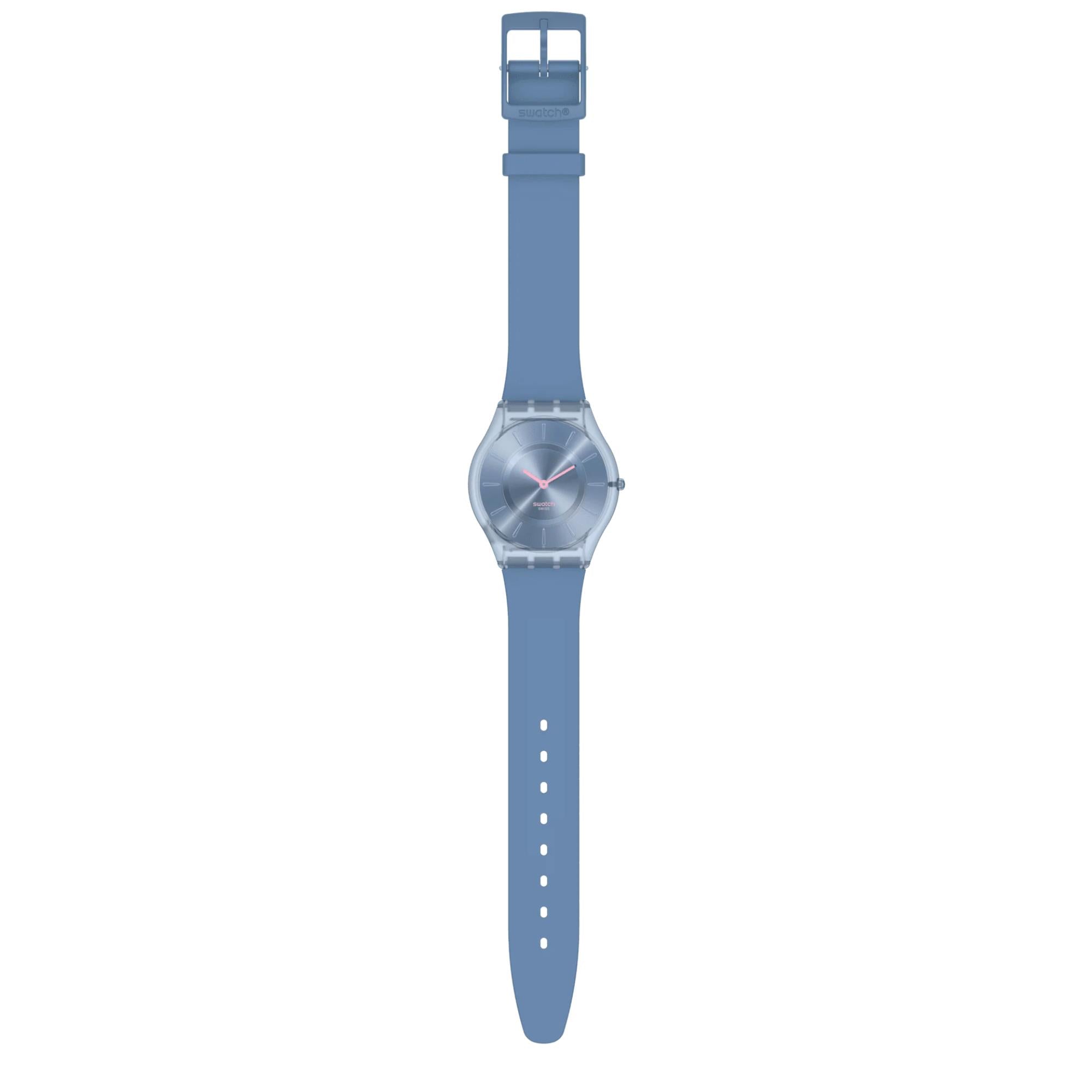 Swatch Denim Blue Dial Women's Watch SS08N100-S14