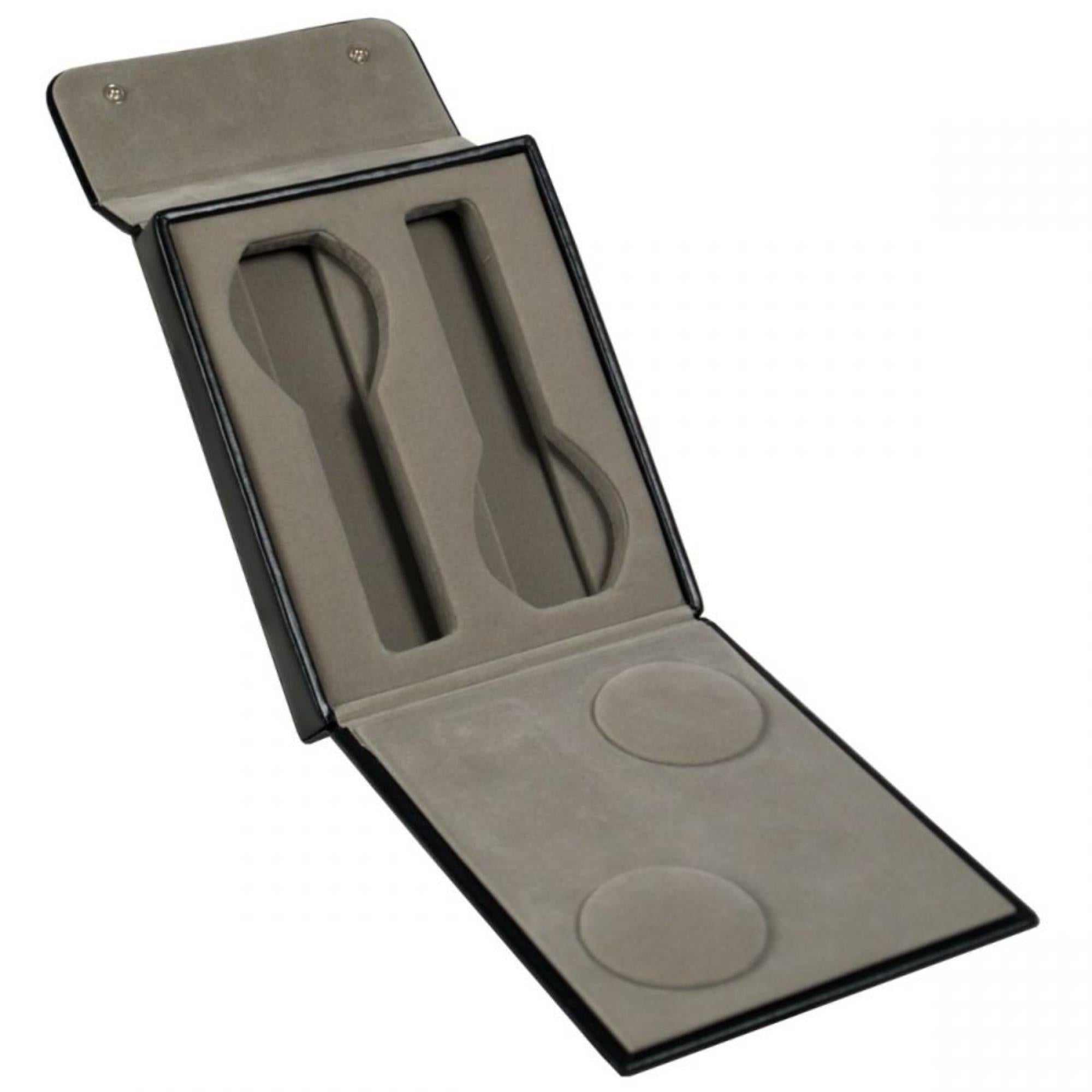 WOLF Heritage 2-Piece Travel Watch Box 99504