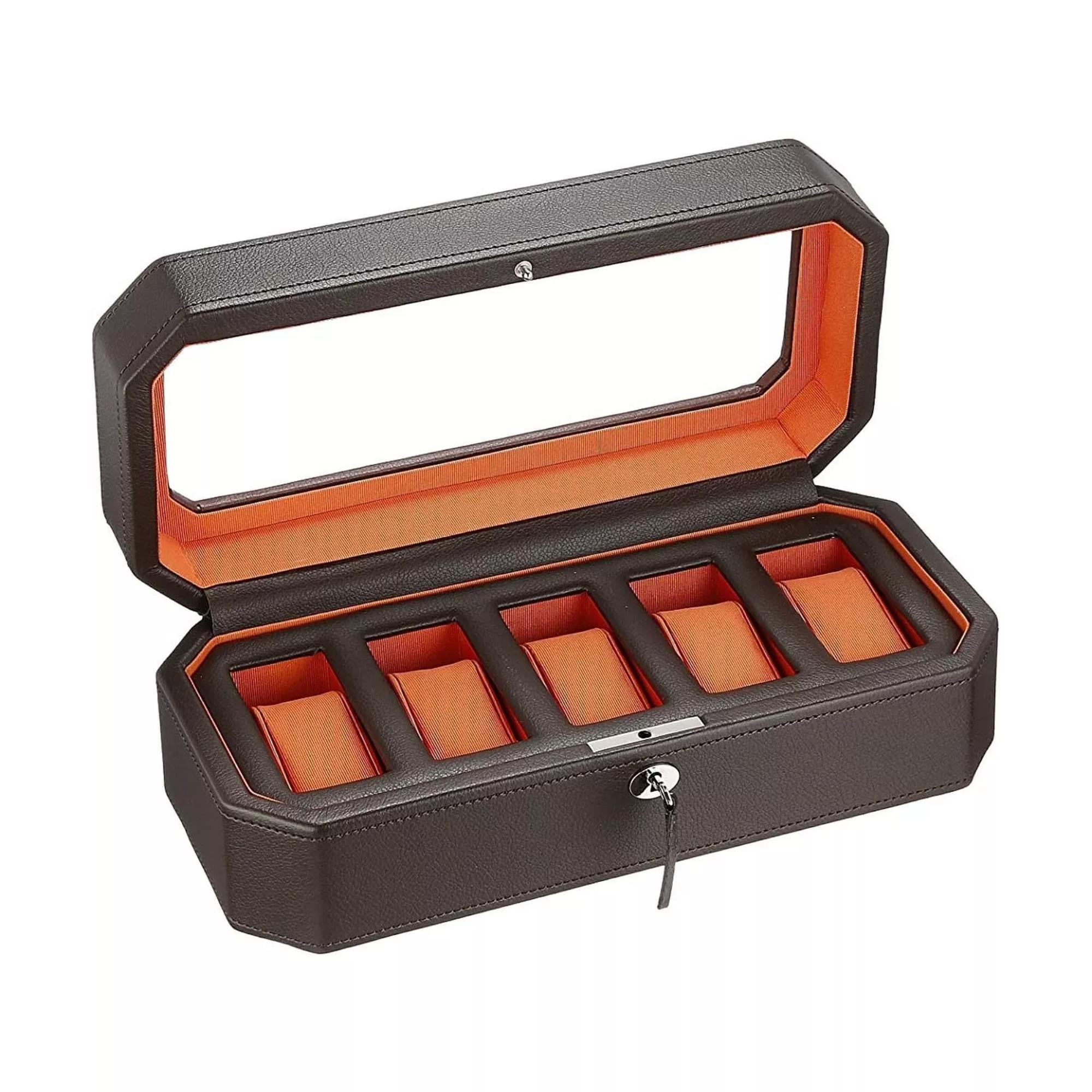 WOLF Windsor Five Piece Watch Box 458306