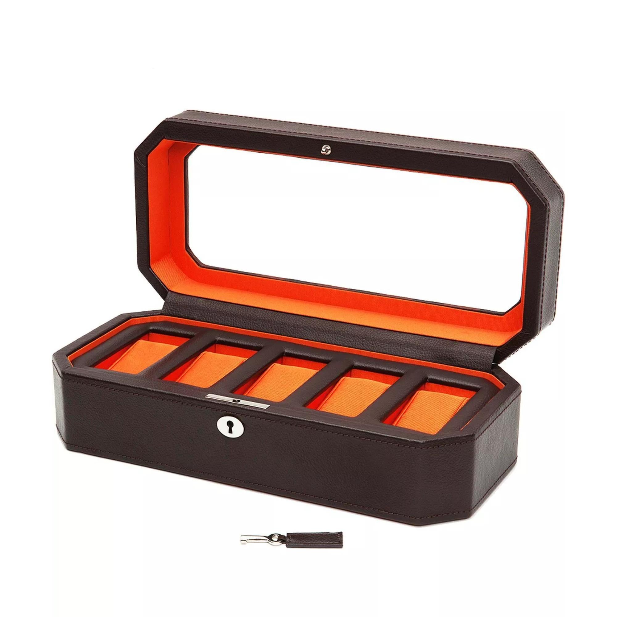 WOLF Windsor Five Piece Watch Box 458306
