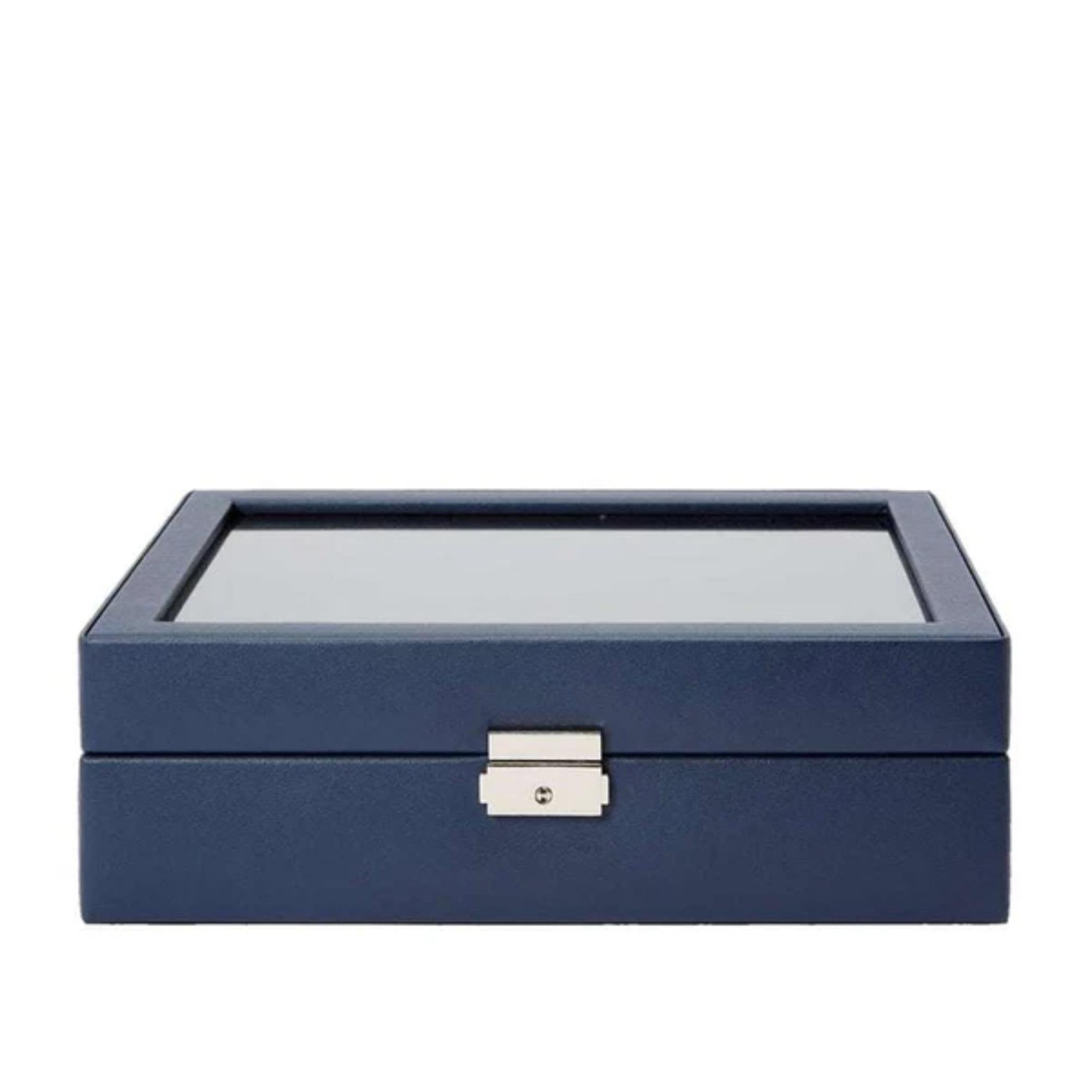 WOLF Heritage 10-Piece Watch Box Navy 995217