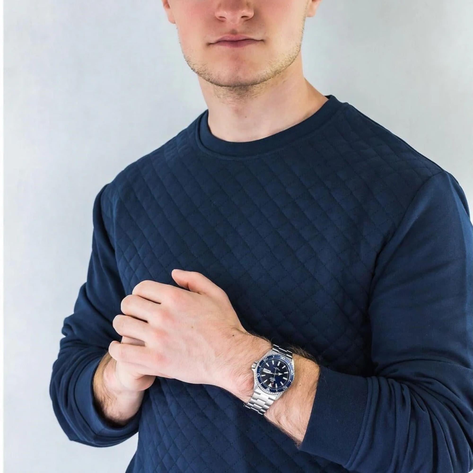 Orient Kamasu Mako III Automatic Blue Dial Steel Strap Men’s Dive Watch RA-AA0002L39B