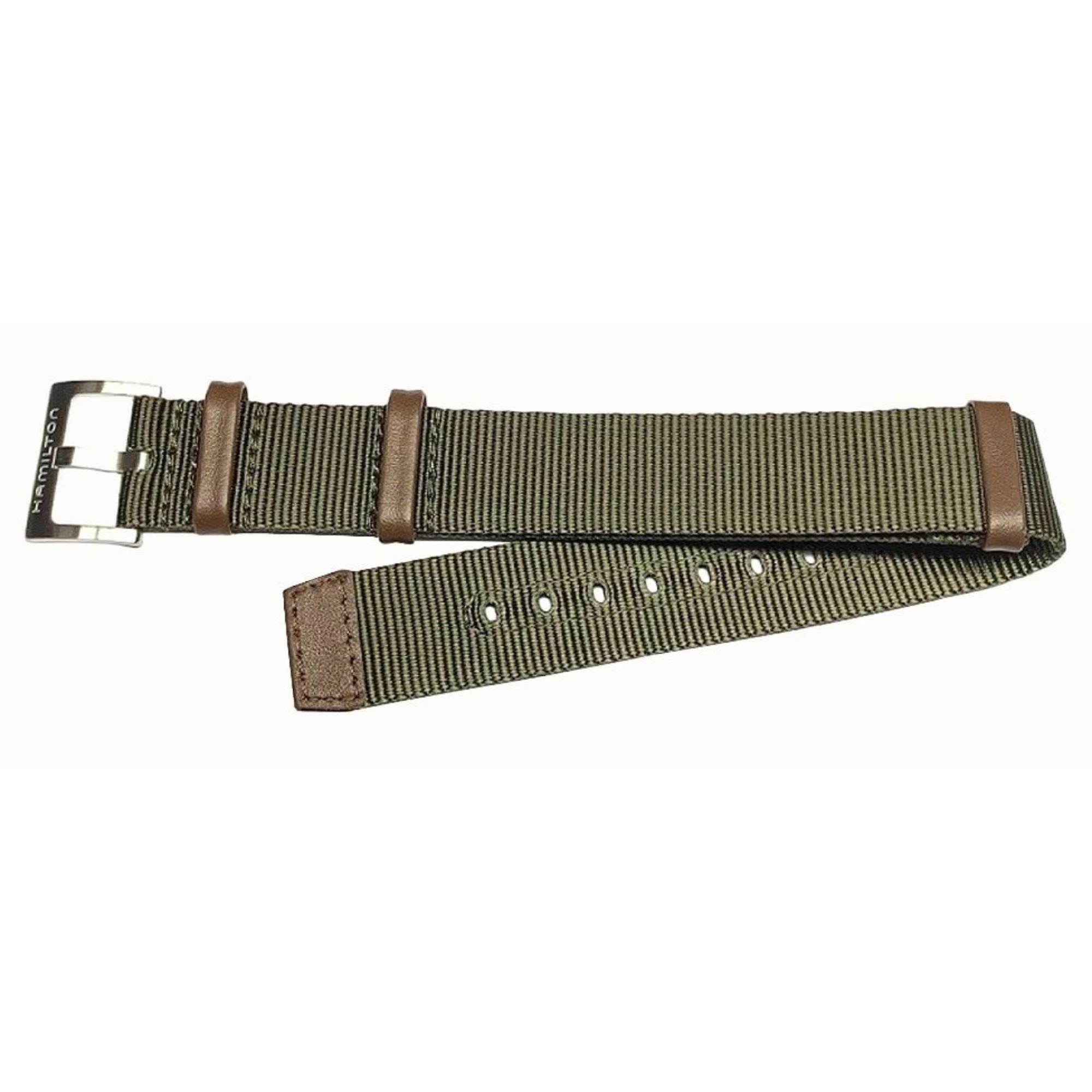 Hamilton Khaki Field Nato Green Watch Strap H690694102