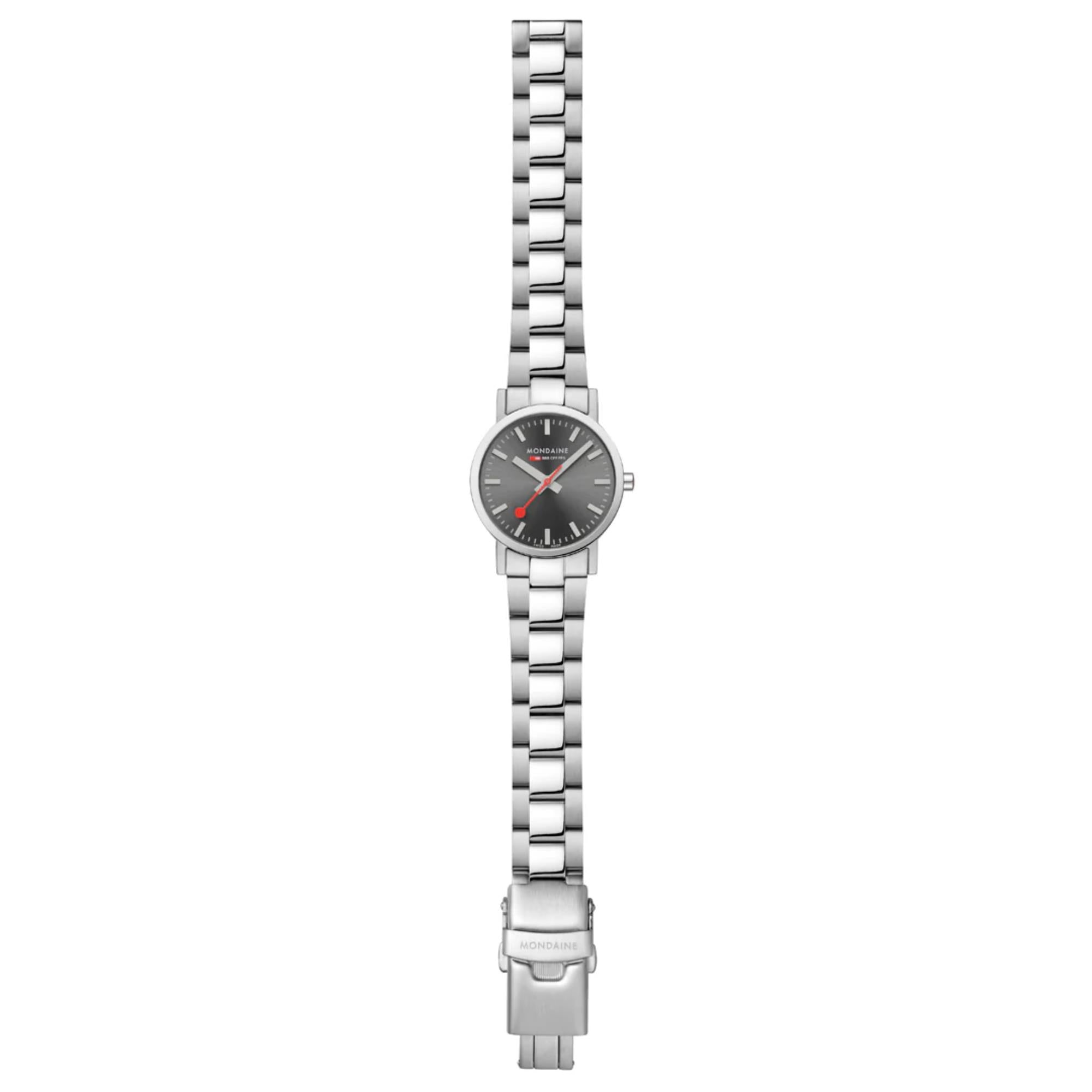 Mondaine Classic Cool Grey Dial Women's Watch A658.30323.80SBJ