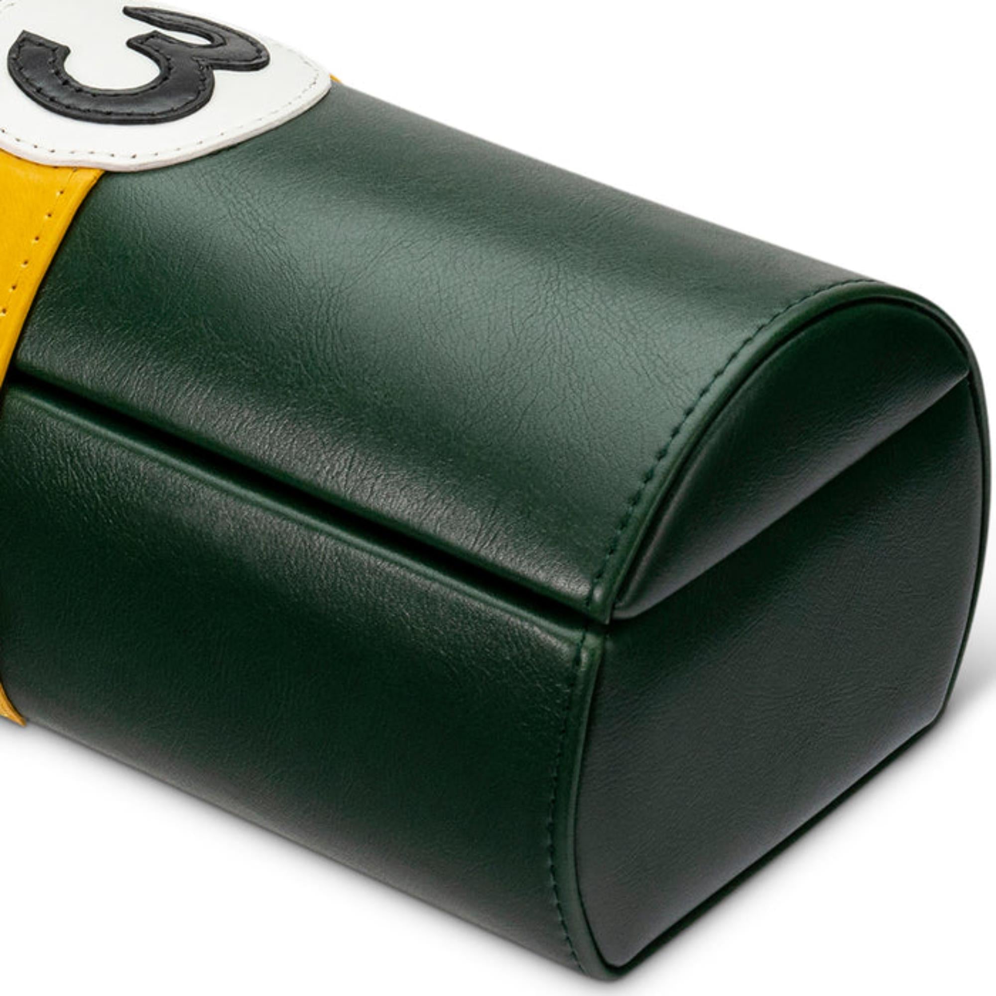 Mainspring Raceday Podium 4-Slot Watch Case Collector Pouch - Racing Green MS-101-WR1-03