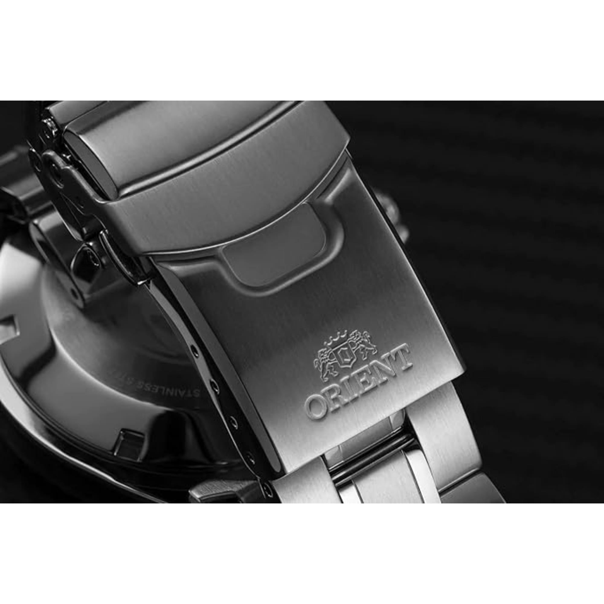 Orient Ray II Automatic Blue Dial Steel Strap Men's Dive Watch TAA02005D9