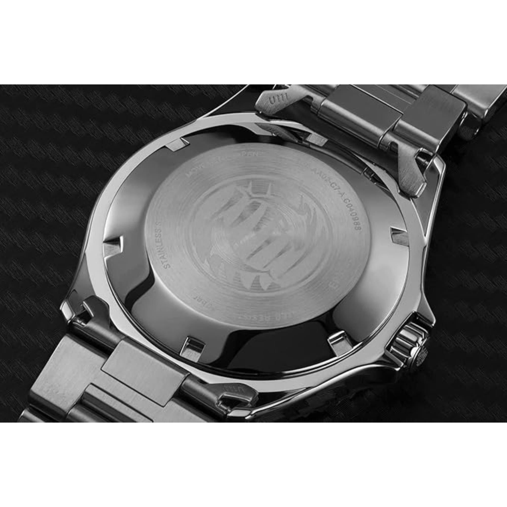Orient Ray II Automatic Blue Dial Steel Strap Men's Dive Watch TAA02005D9