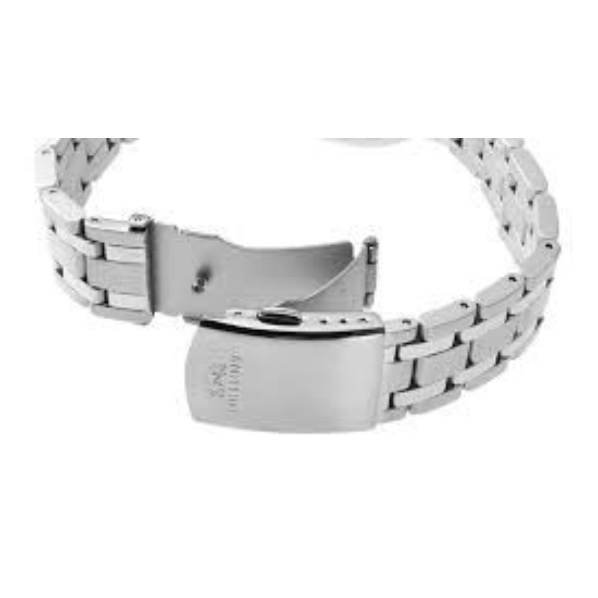 Orient Contemporary Open-Heart Automatic Black Dial Steel Strap Men's Watch TAG03001B0