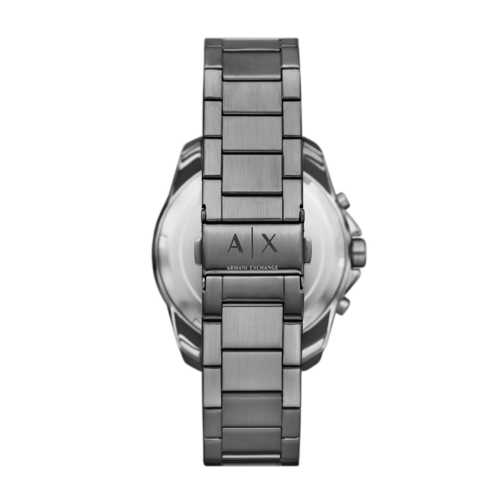 Armani Exchange Spencer Chronograph Quartz Blue Dial Stainless Steel Strap Men's Watch AX1967